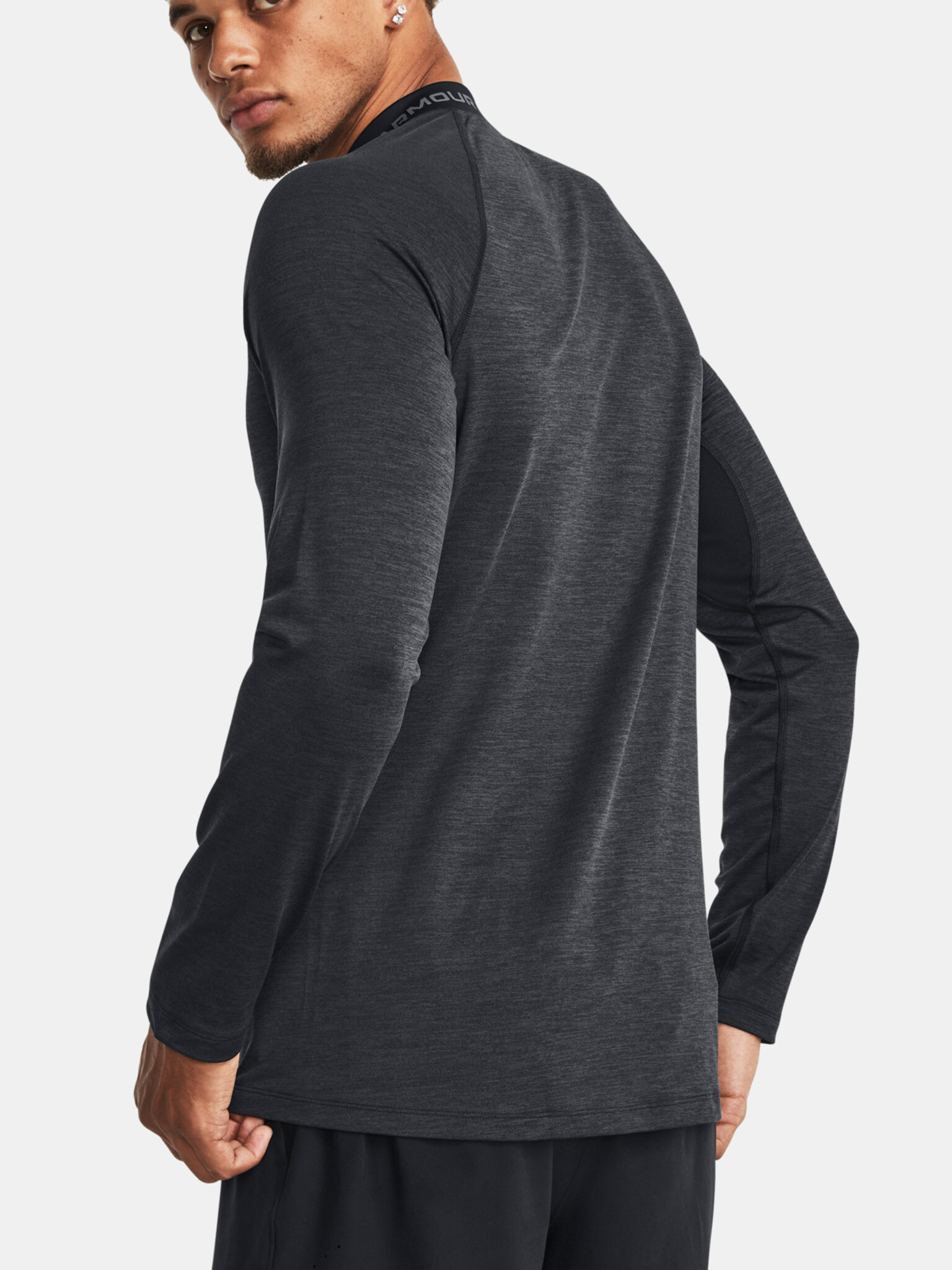 Under Armour UA CG Armour Twist Mock T-shirt Cheren - Pepit.bg