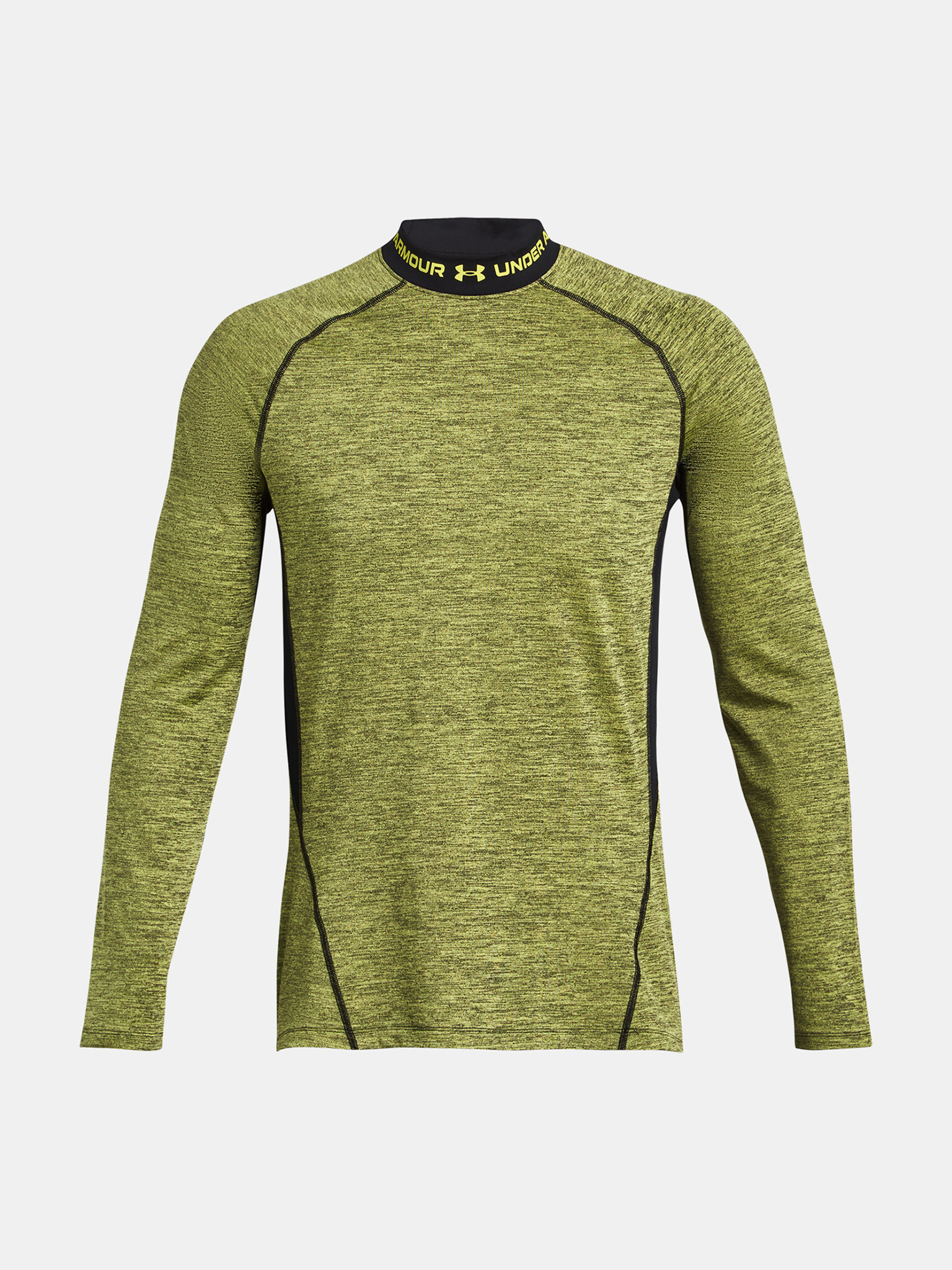 Under Armour UA CG Armour Twist Mock T-shirt Zhalt - Pepit.bg