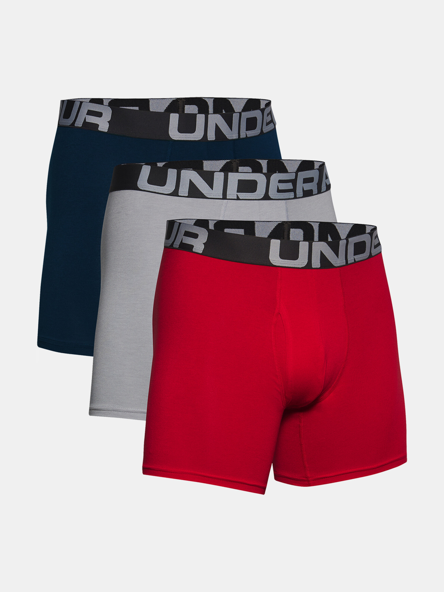 Under Armour UA Charged Cotton 6in Боксерки 3 броя Cheren - Pepit.bg