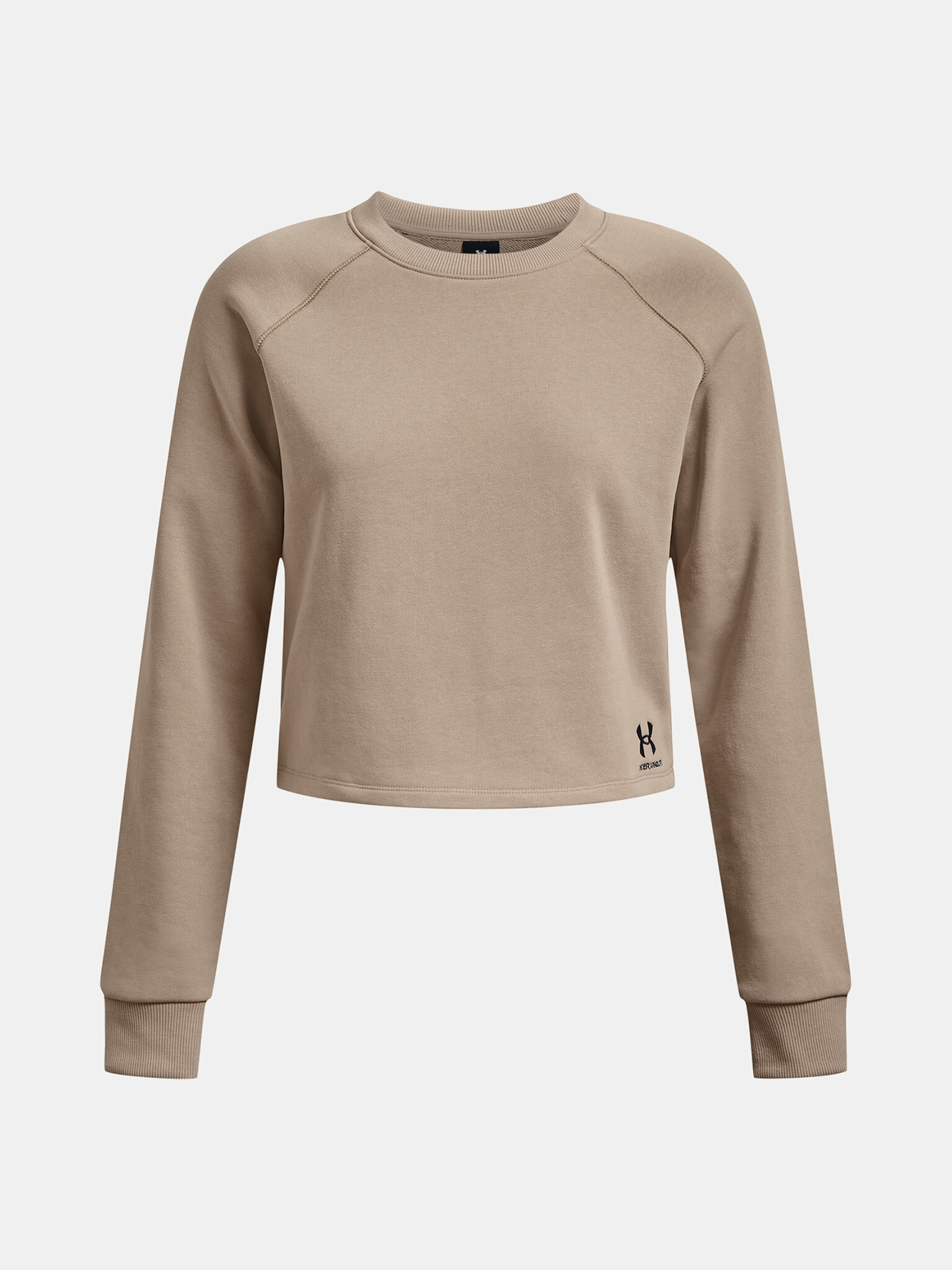 Under Armour UA Crop Terry LS BTG Sweatshirt Kafyav - Pepit.bg