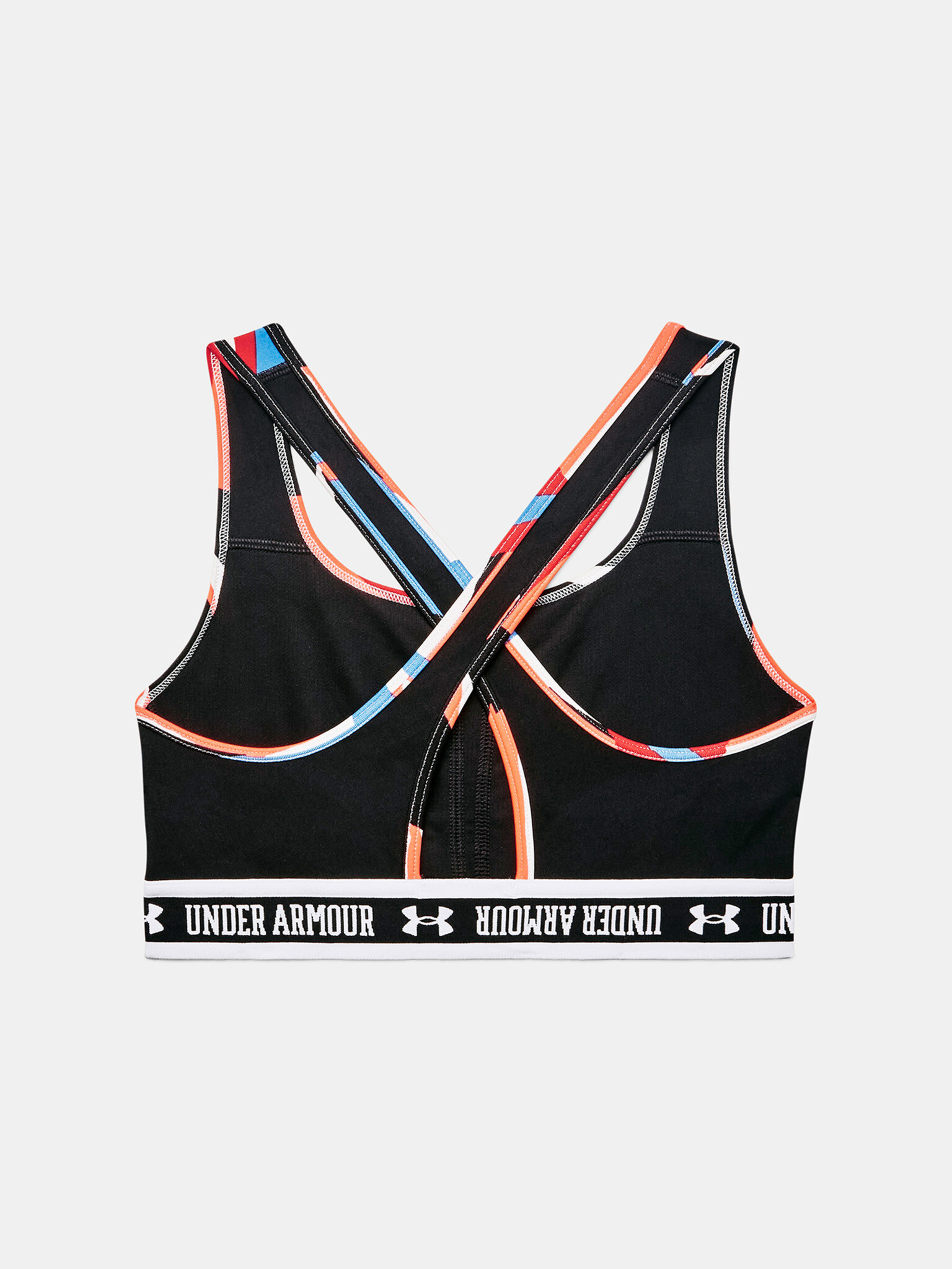 Under Armour UA Crossback Mid Cпортен Сутиен Cheren - Pepit.bg