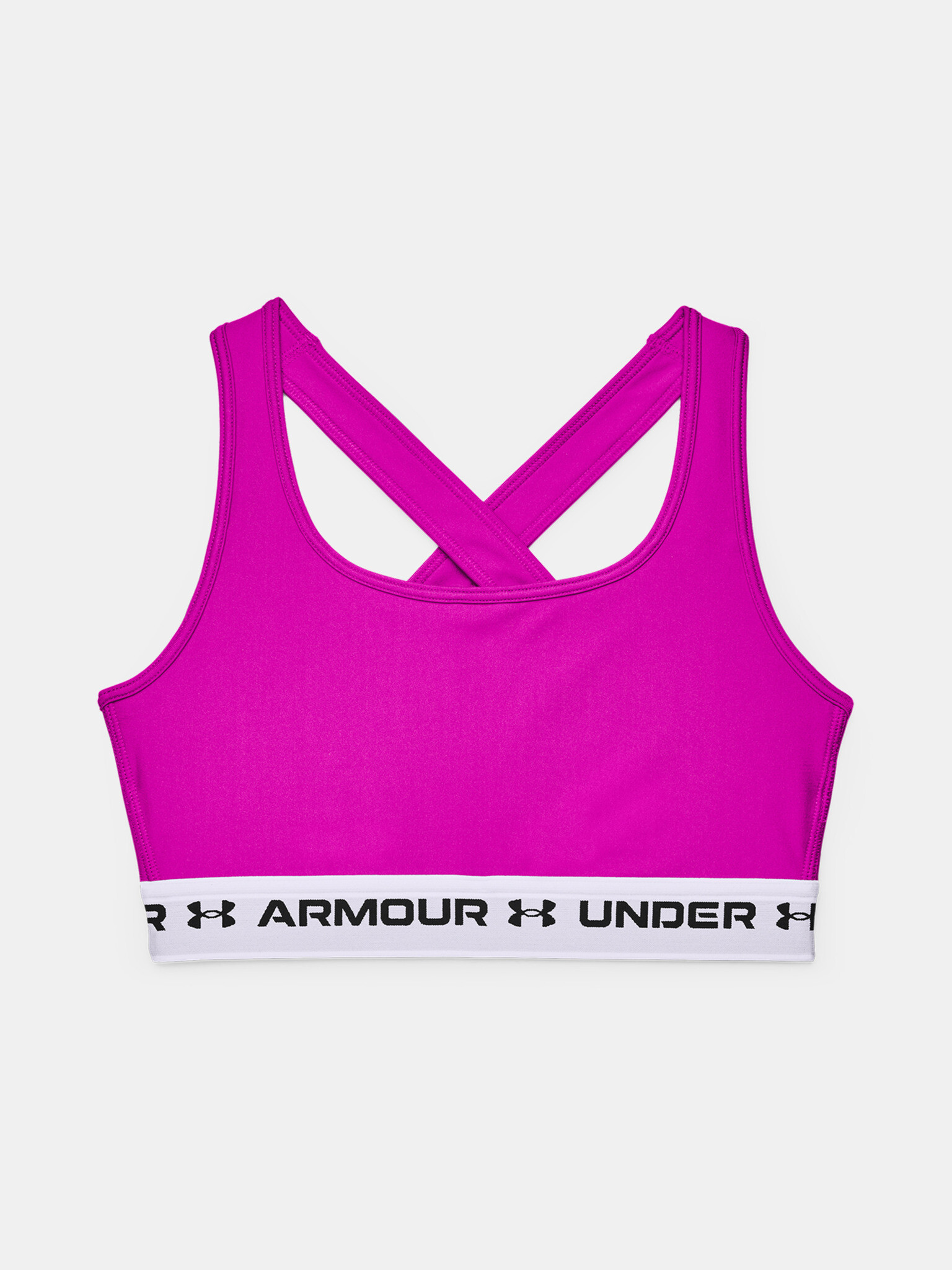 Under Armour UA Crossback Mid Cпортен Сутиен Lilav - Pepit.bg
