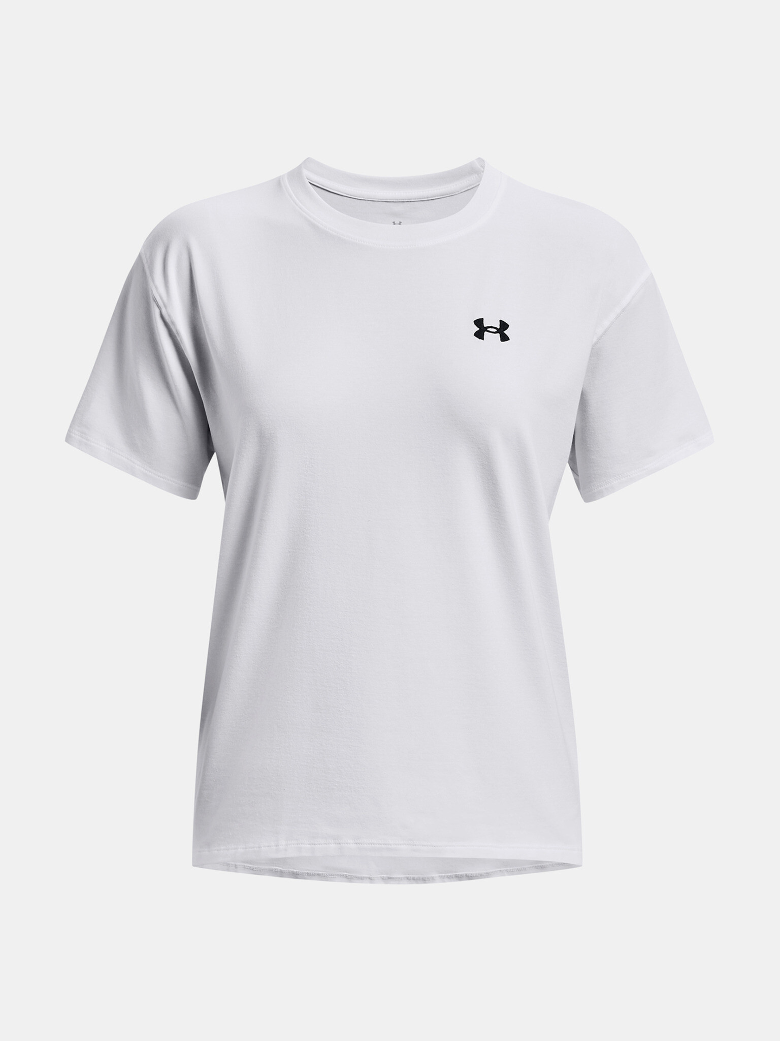 Under Armour UA Esential Cttn Stretch T-shirt Byal - Pepit.bg