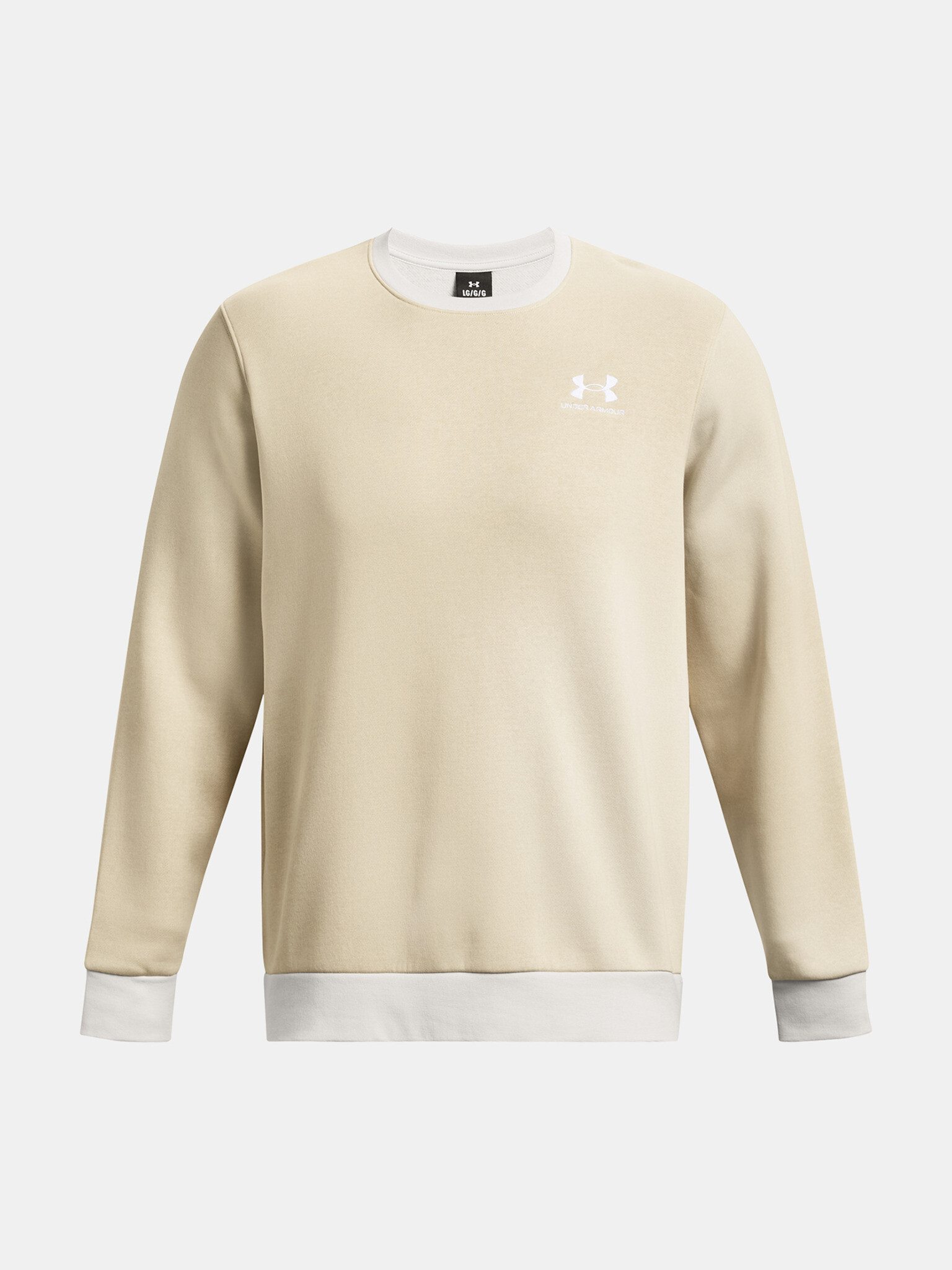 Under Armour UA Essential Flc Novelty Crw Sweatshirt Bezhov - Pepit.bg