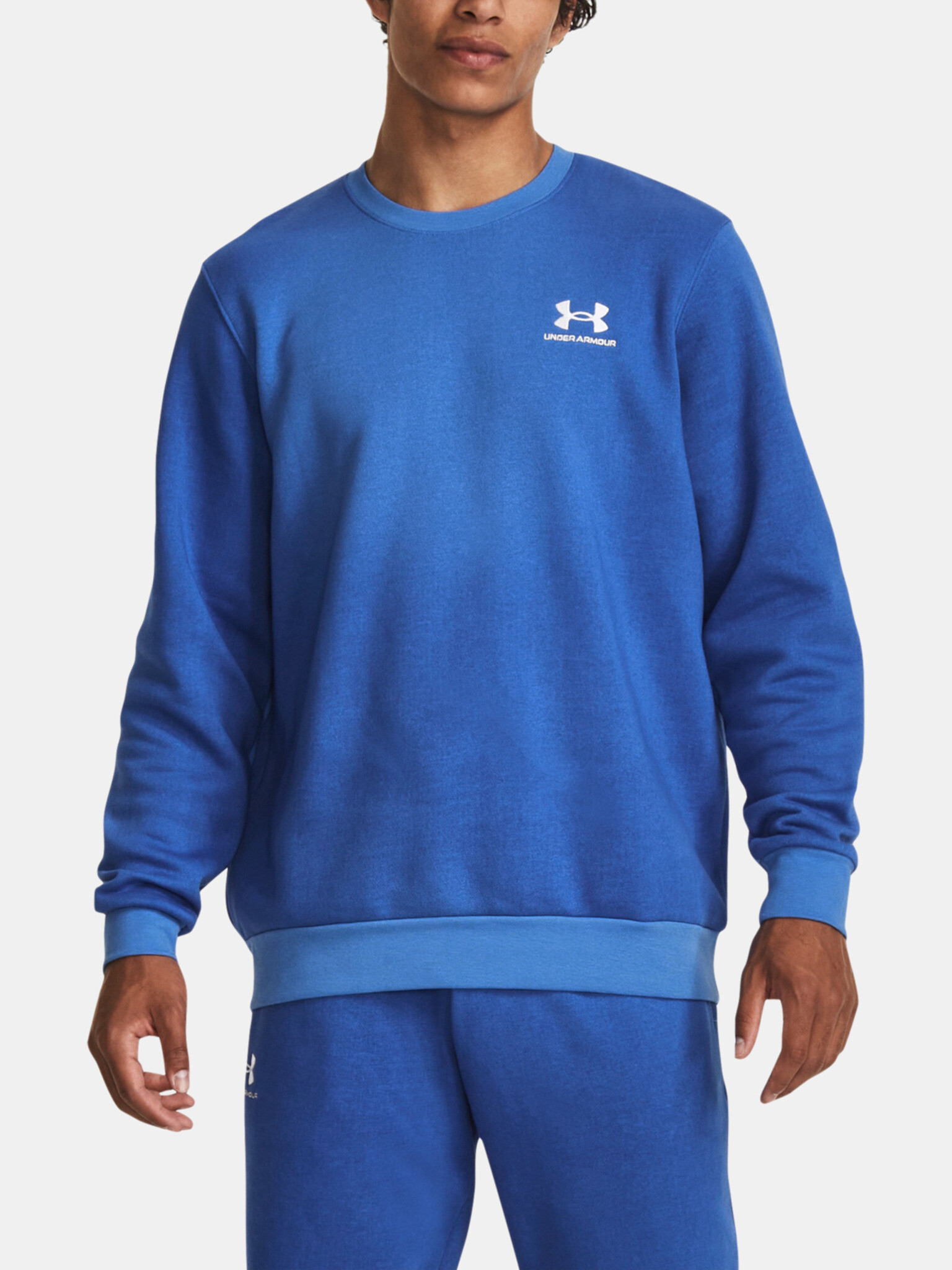 Under Armour UA Essential Flc Novelty Crw Sweatshirt Sin - Pepit.bg