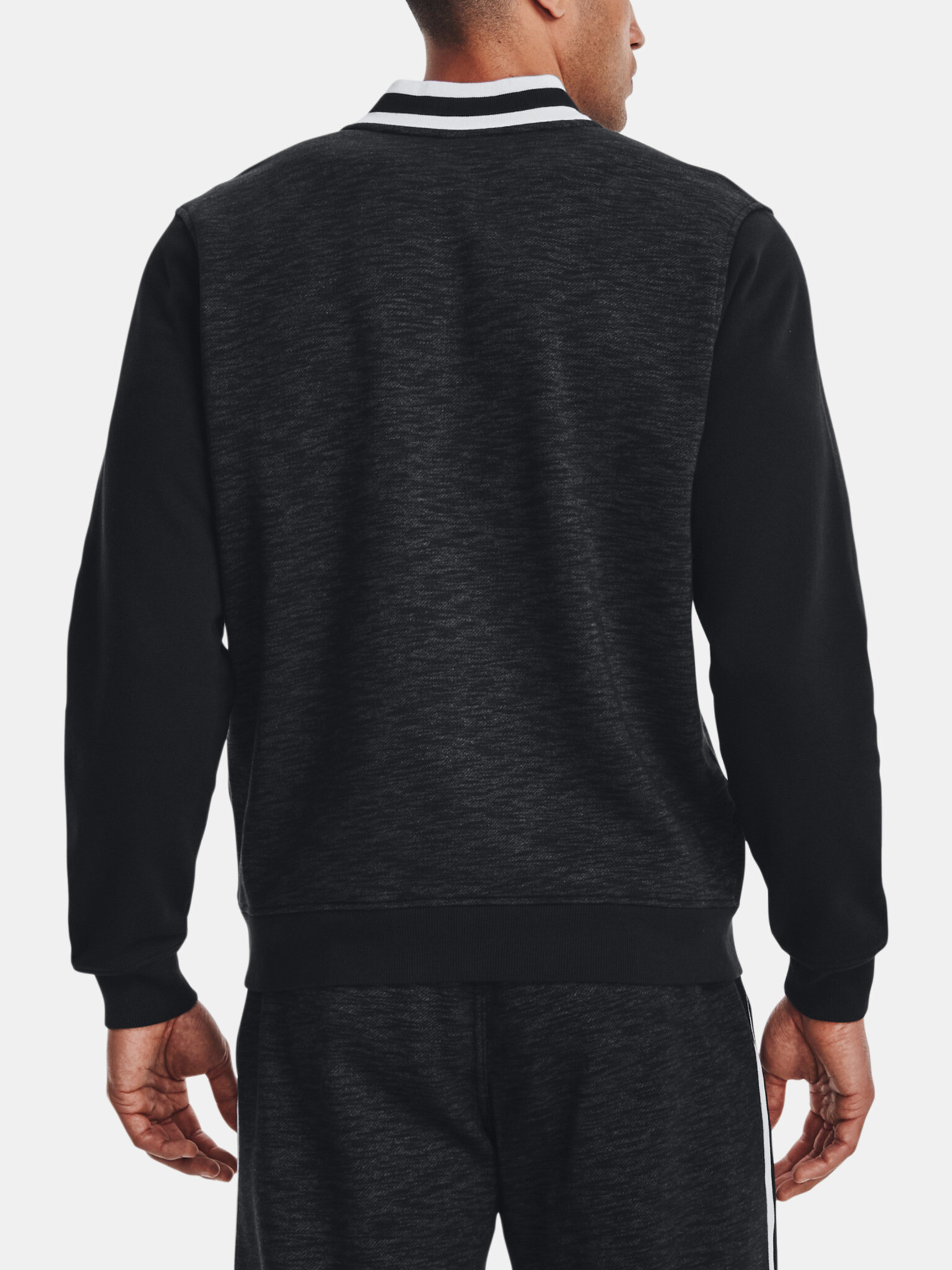 Under Armour UA Essential Heritage Flc FZ Sweatshirt Cheren - Pepit.bg