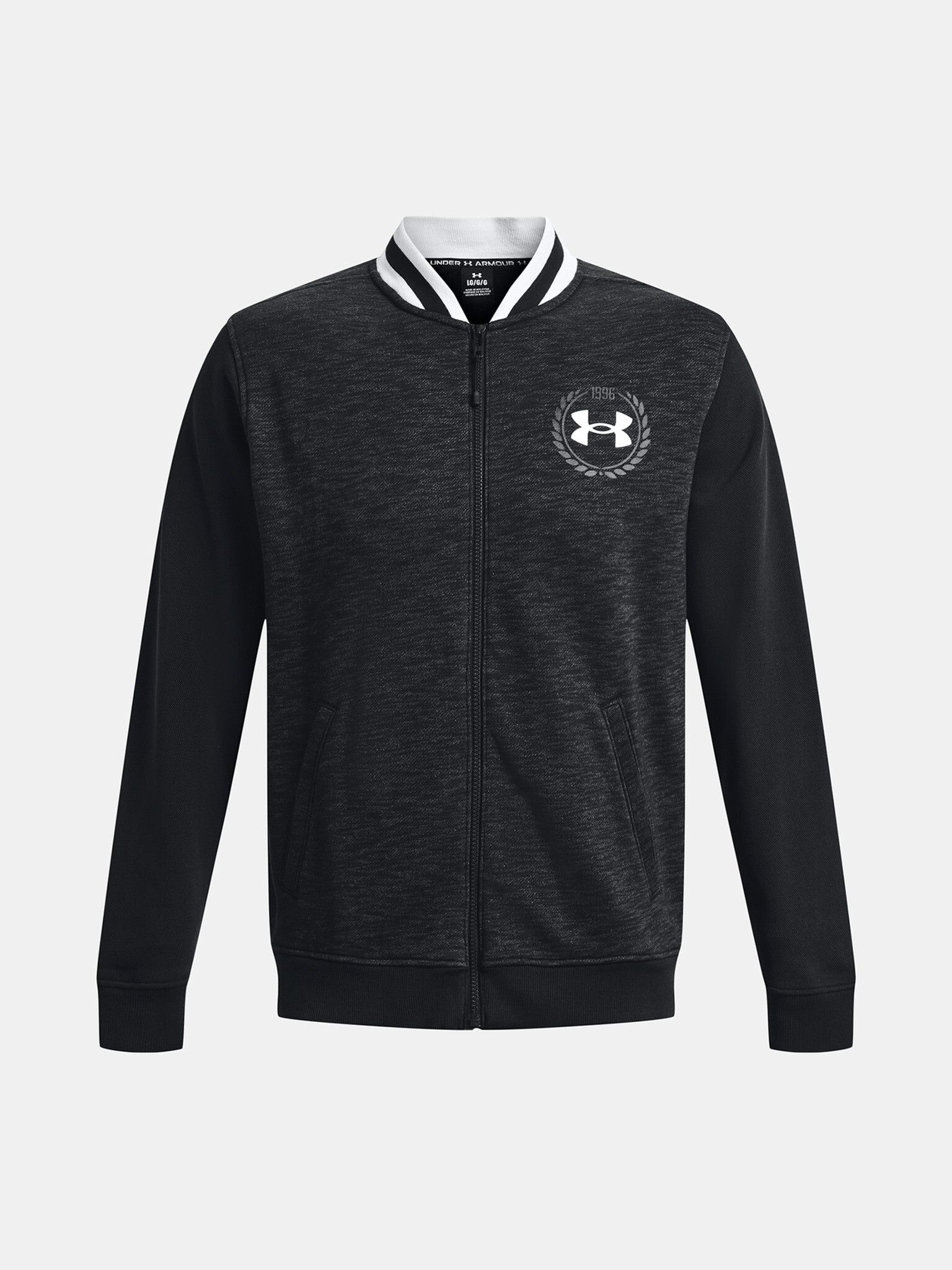 Under Armour UA Essential Heritage Flc FZ Sweatshirt Cheren - Pepit.bg