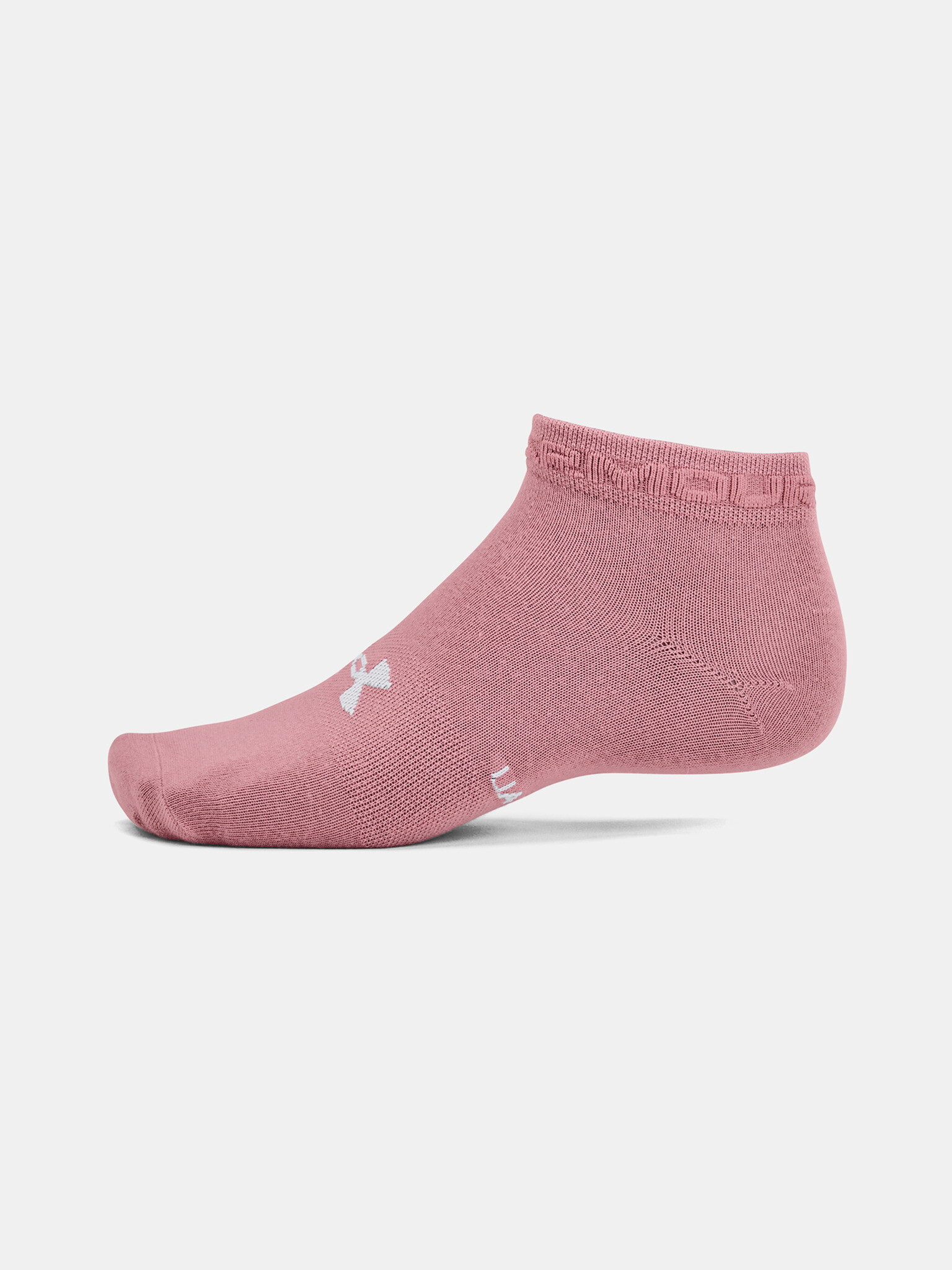 Under Armour UA Essential Low Cut Чорапи 3 чифта Rozov - Pepit.bg