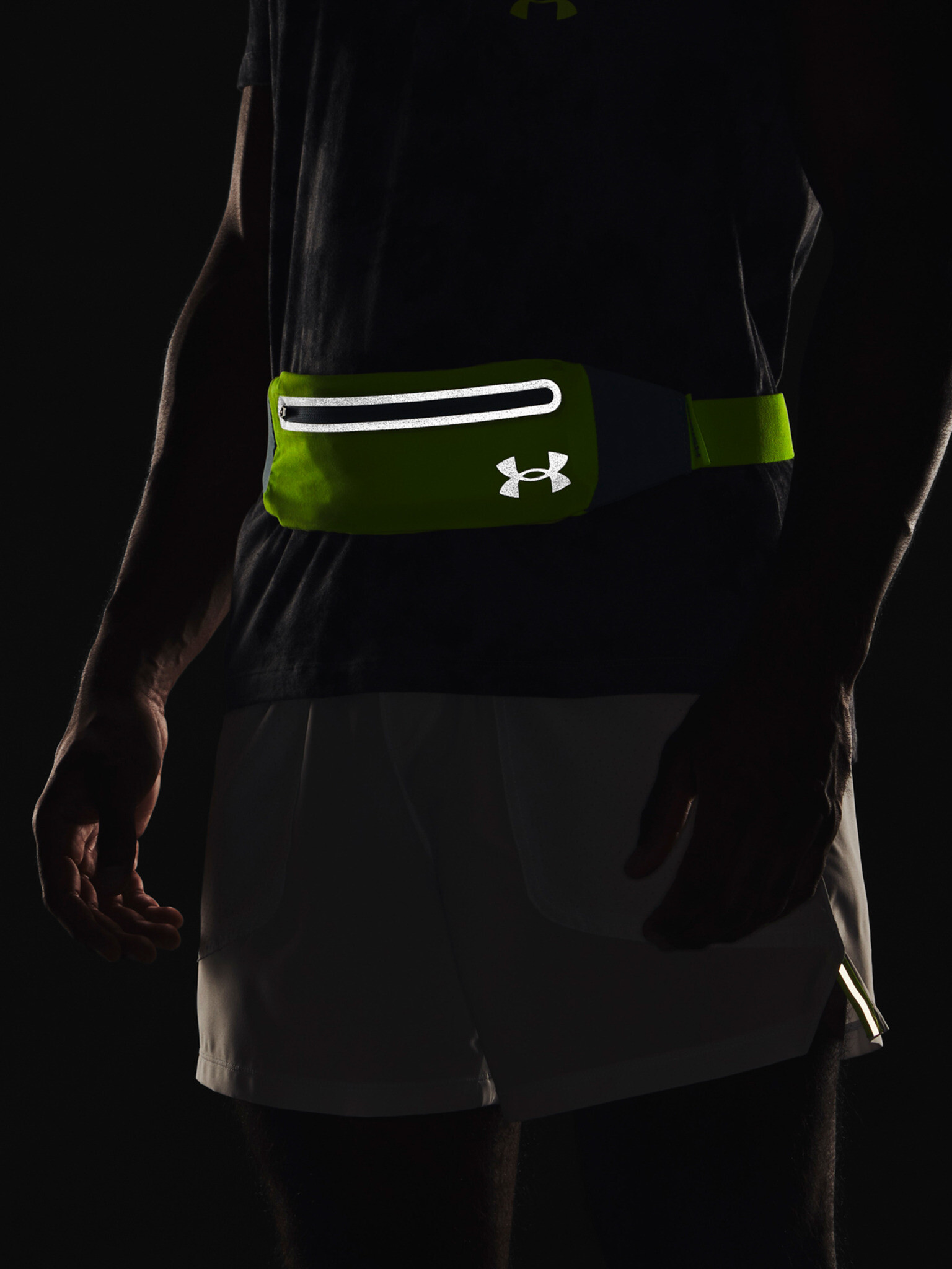 Under Armour UA Flex Speedpocket Run Waist bag Zelen - Pepit.bg