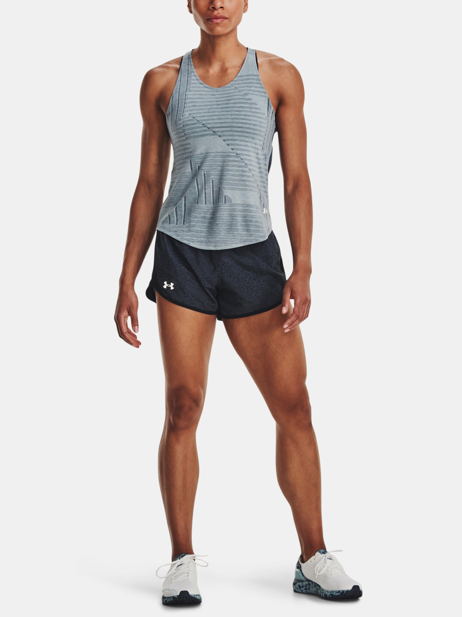 Under Armour UA Fly By 2.0 Шорти Siv - Pepit.bg