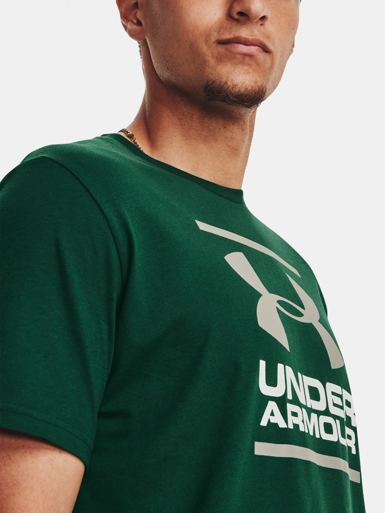 Under Armour UA GL Foundation SS T-shirt Zelen - Pepit.bg