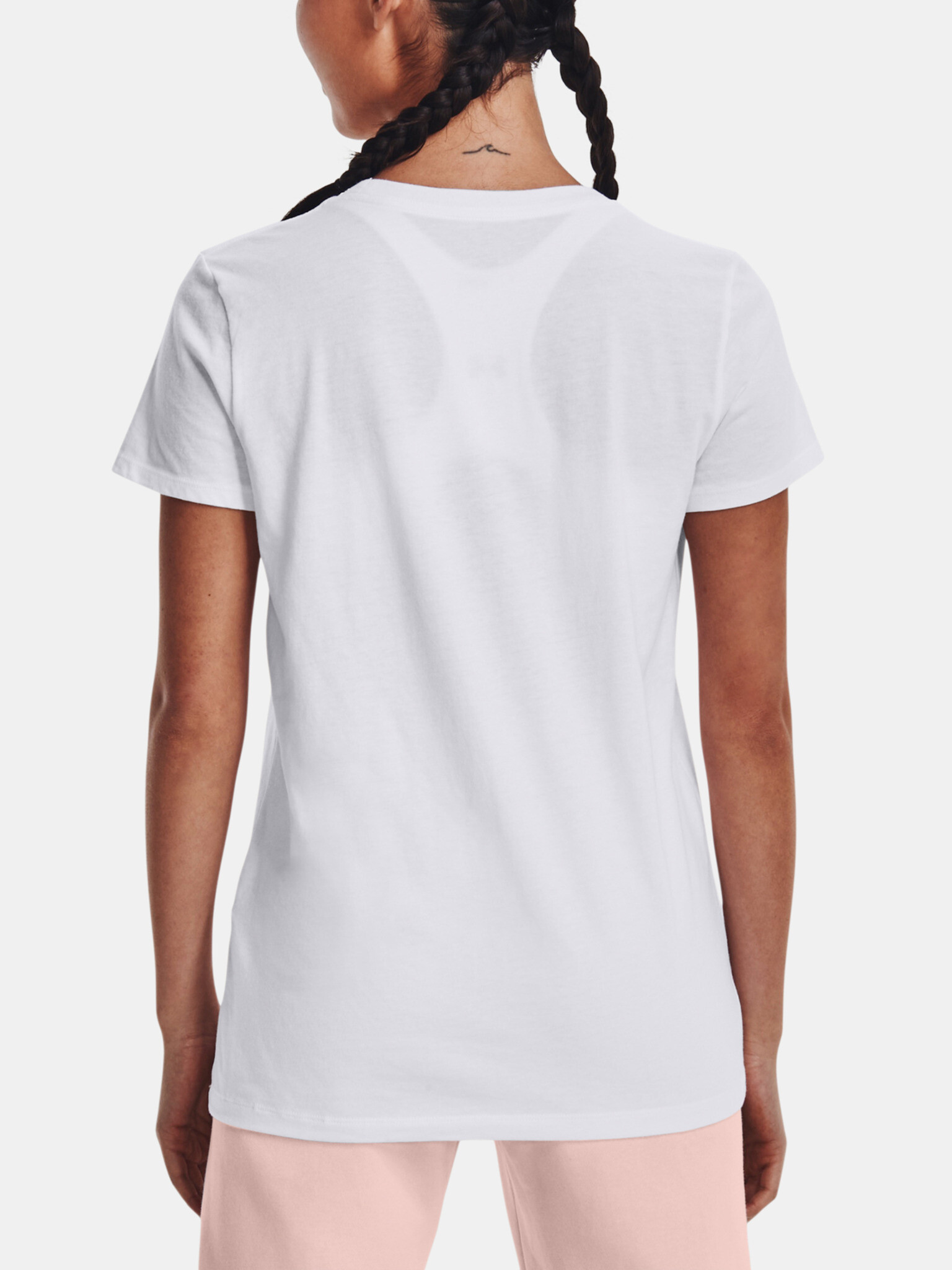 Under Armour UA Gradient Pill SS T-shirt Byal - Pepit.bg