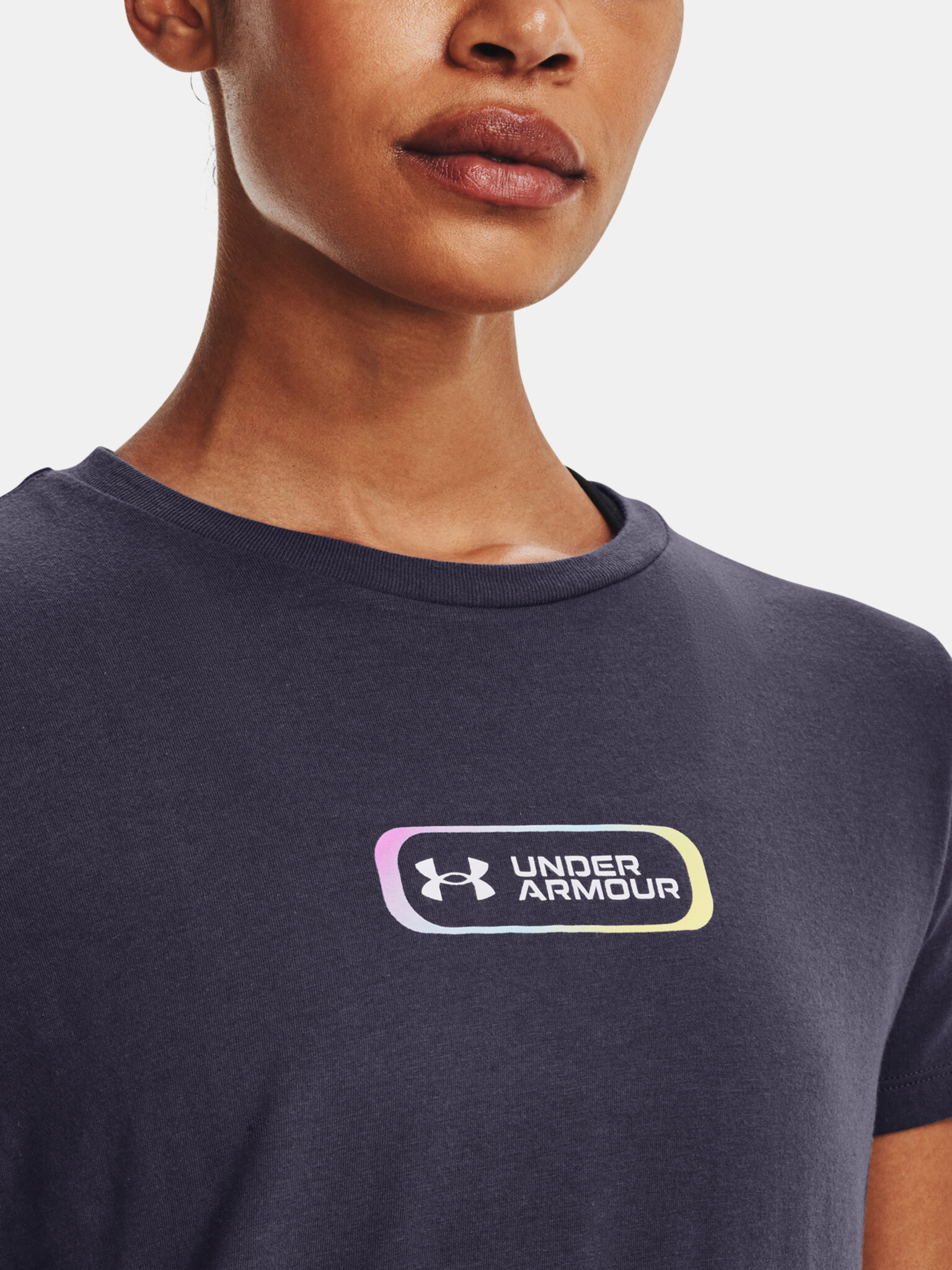 Under Armour UA Gradient Pill SS T-shirt Siv - Pepit.bg