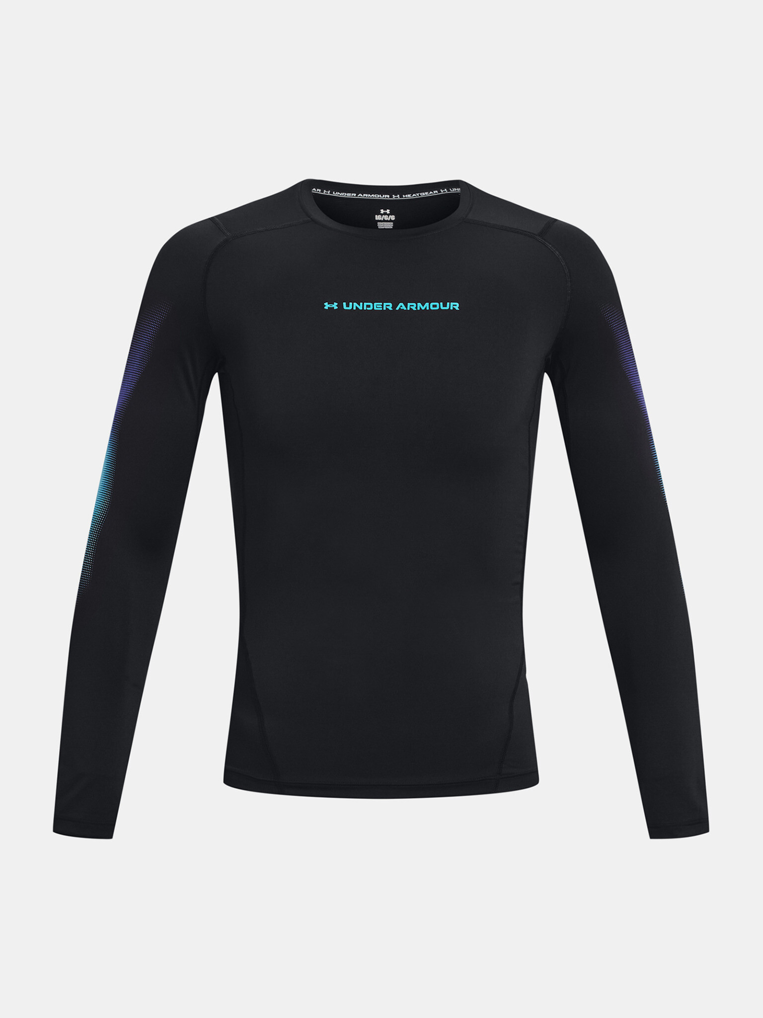 Under Armour UA HG Armour Novelty LS-BLK T-shirt Cheren - Pepit.bg