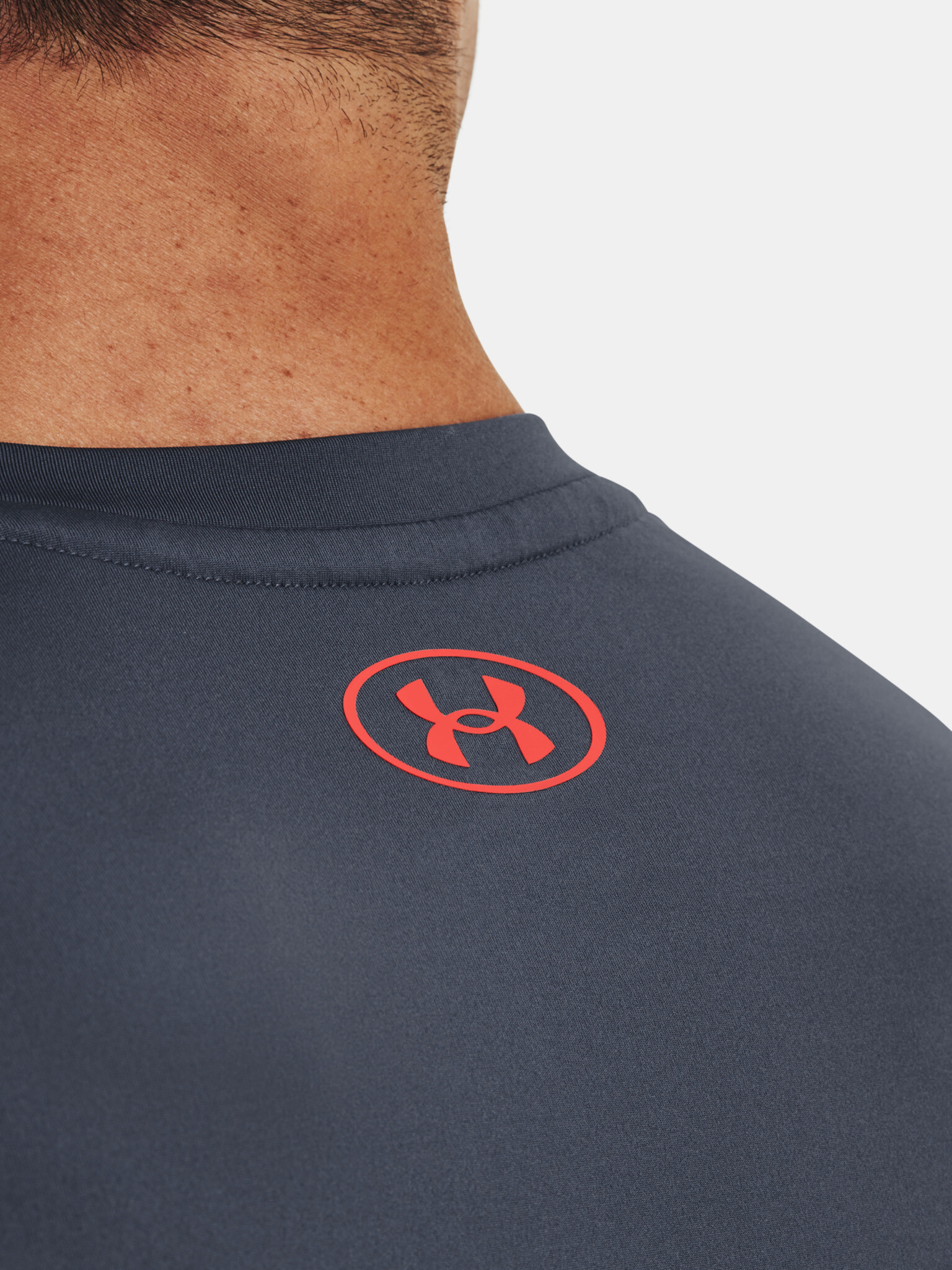 Under Armour UA HG Armour Novelty LS Тениска Siv - Pepit.bg