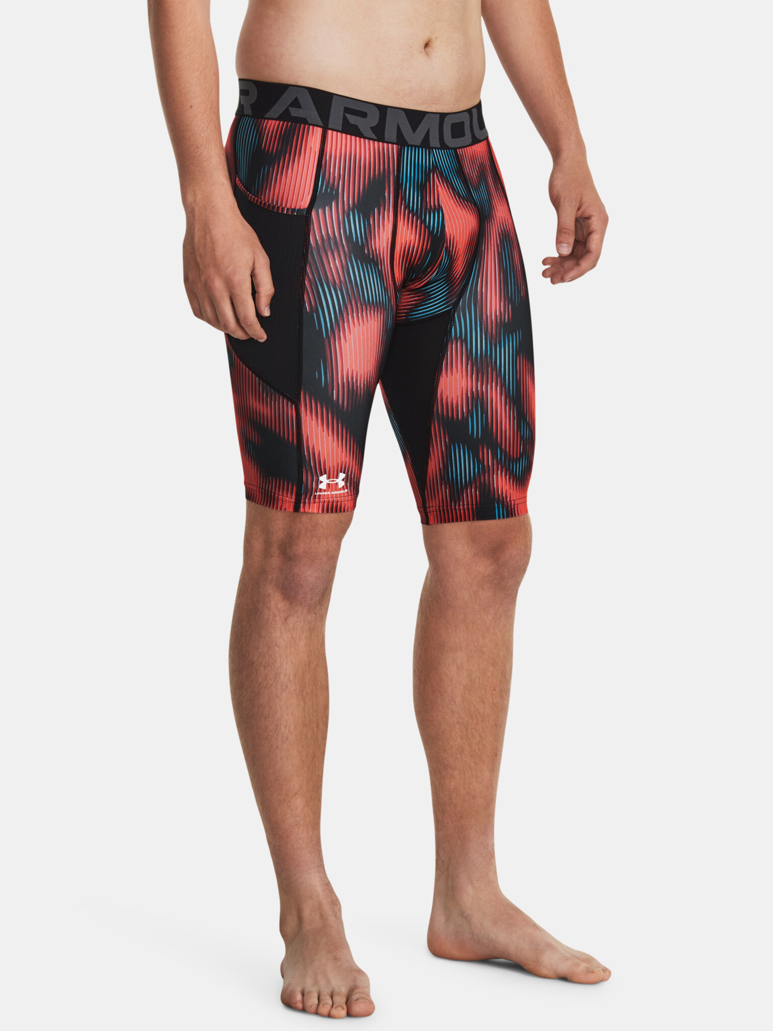 Under Armour UA HG Prtd Long Къси панталони Cherven - Pepit.bg