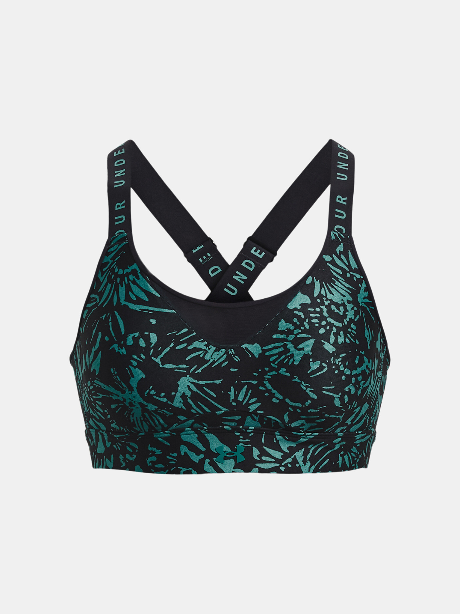 Under Armour UA Infinity High Print Cпортен Сутиен Cheren - Pepit.bg