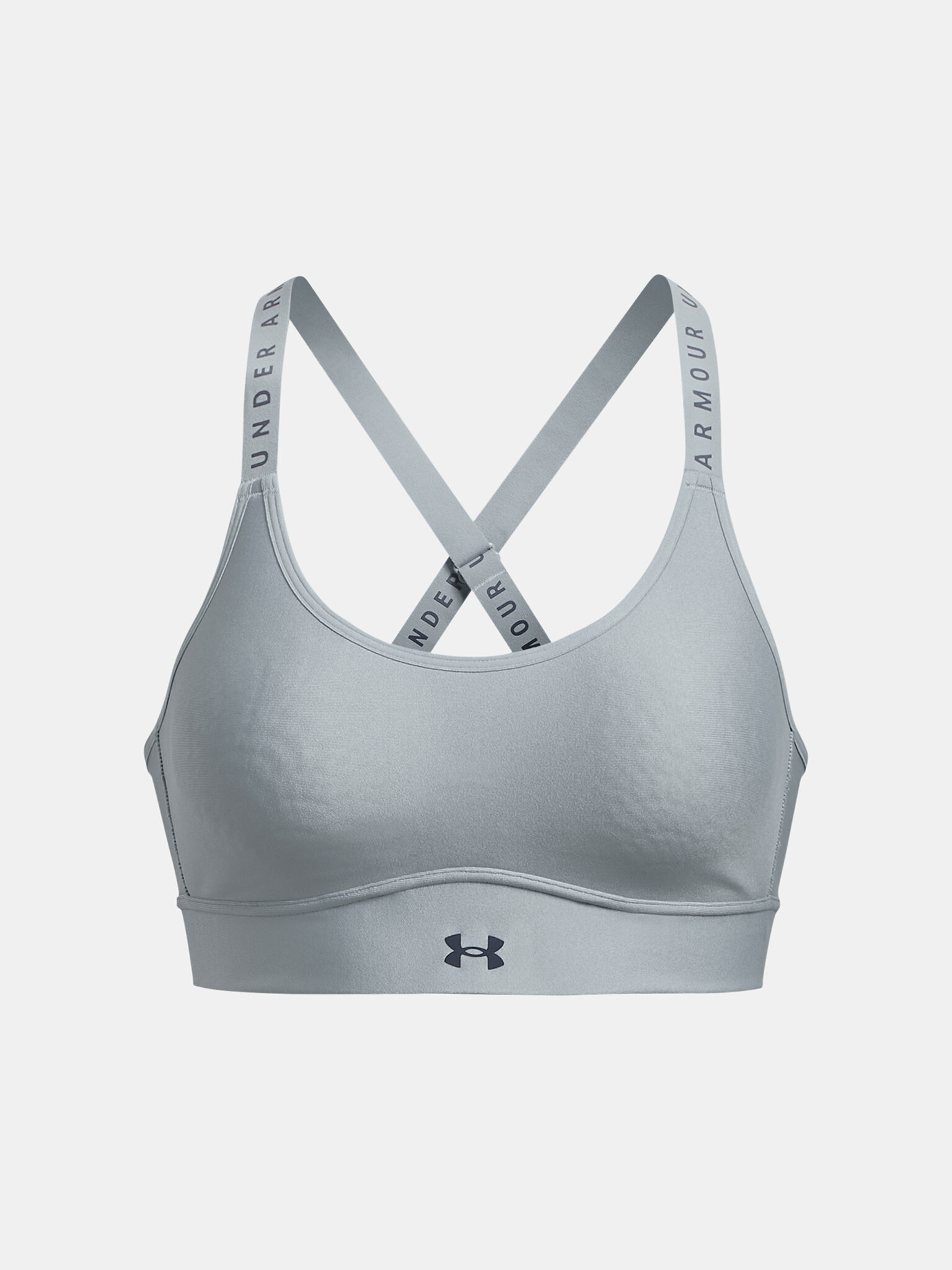 Under Armour UA Infinity Mid Covered Cпортен Сутиен Sin - Pepit.bg