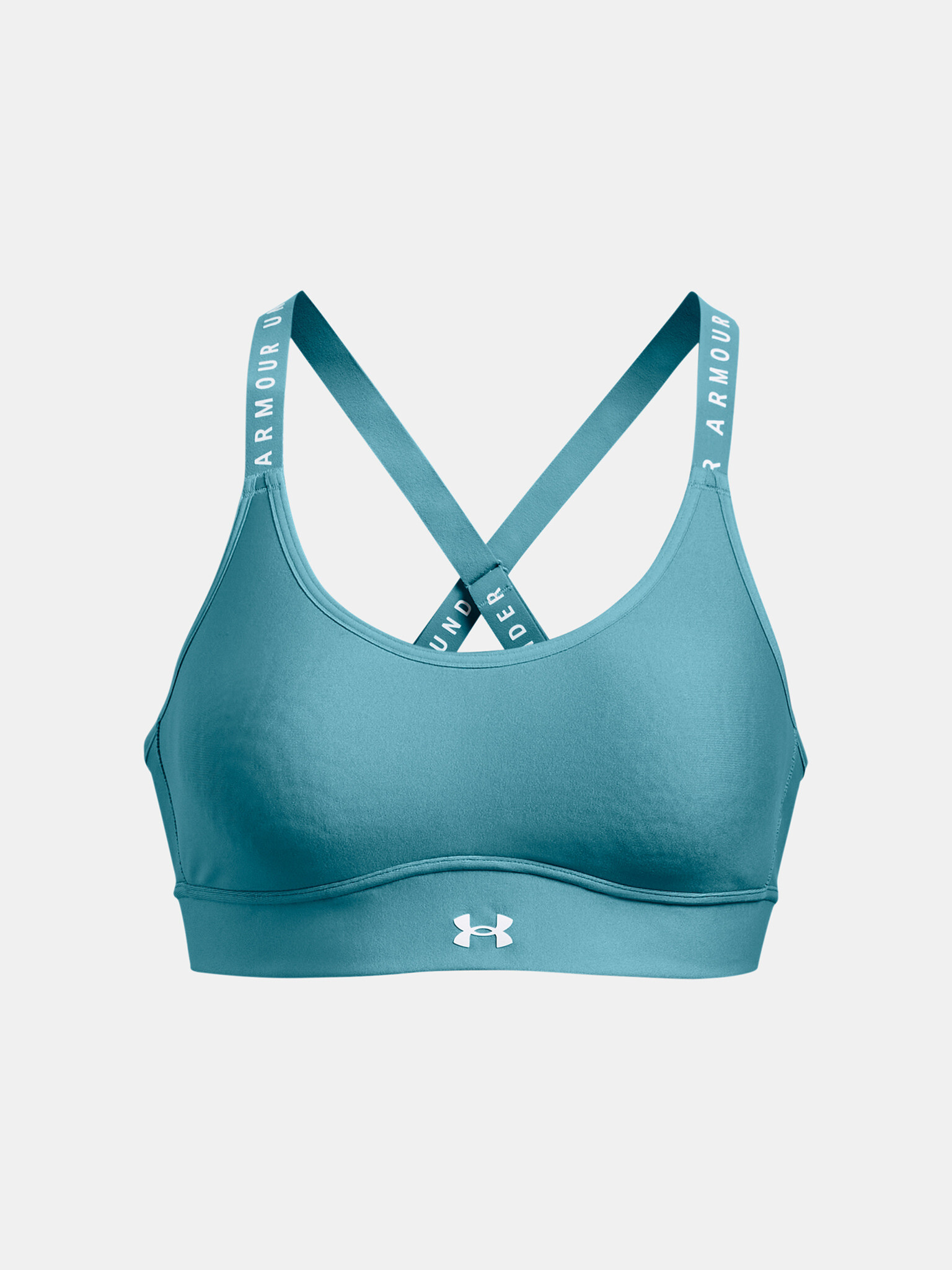 Under Armour UA Infinity Mid Covered Cпортен Сутиен Sin - Pepit.bg