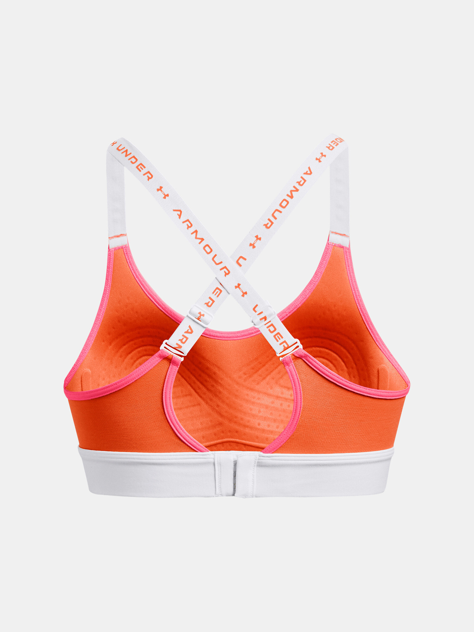 Under Armour UA Infinity Mid Run Hook Cпортен Сутиен Oranzhev - Pepit.bg