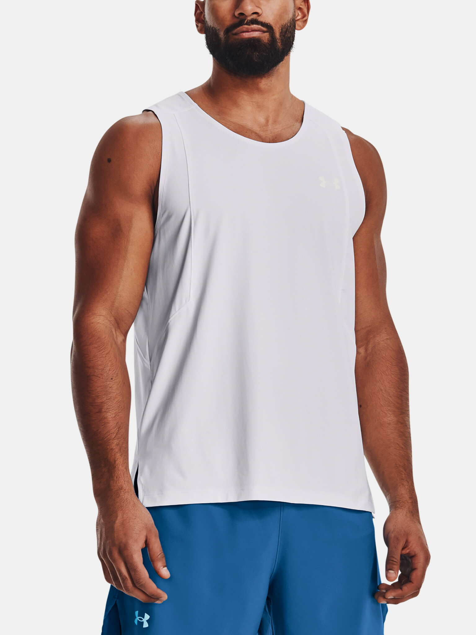 Under Armour UA Iso-Chill Laser Singlet Потник Byal - Pepit.bg