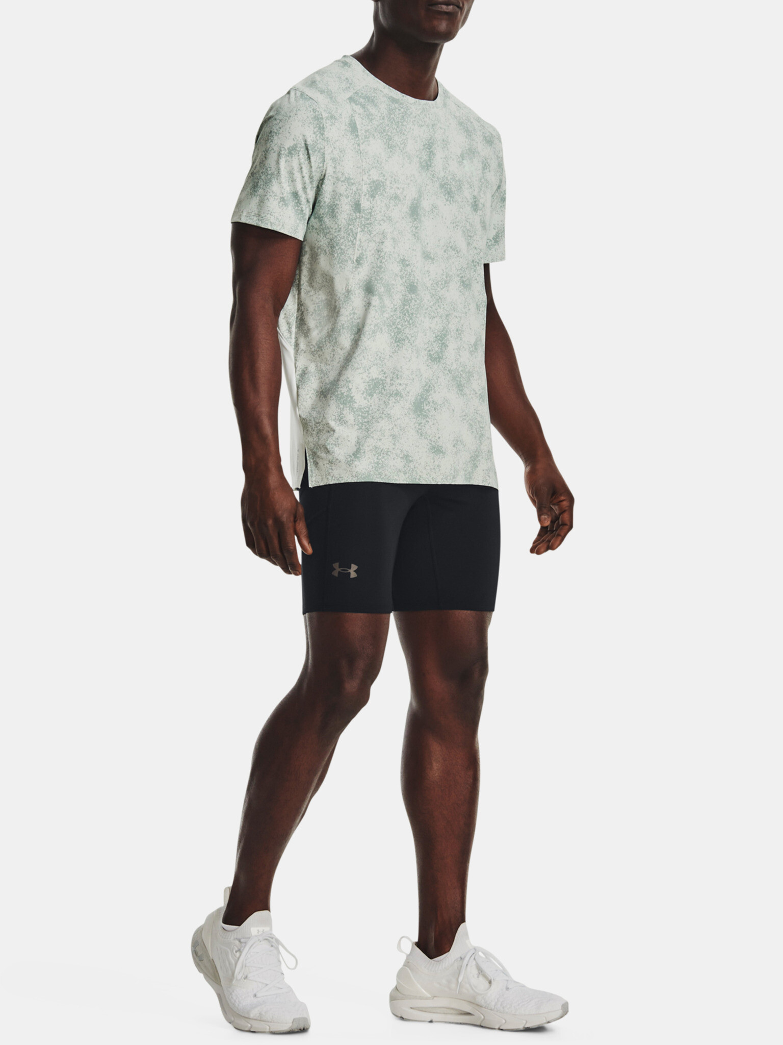 Under Armour UA ISO-CHILL LASER SS II T-shirt Zelen - Pepit.bg