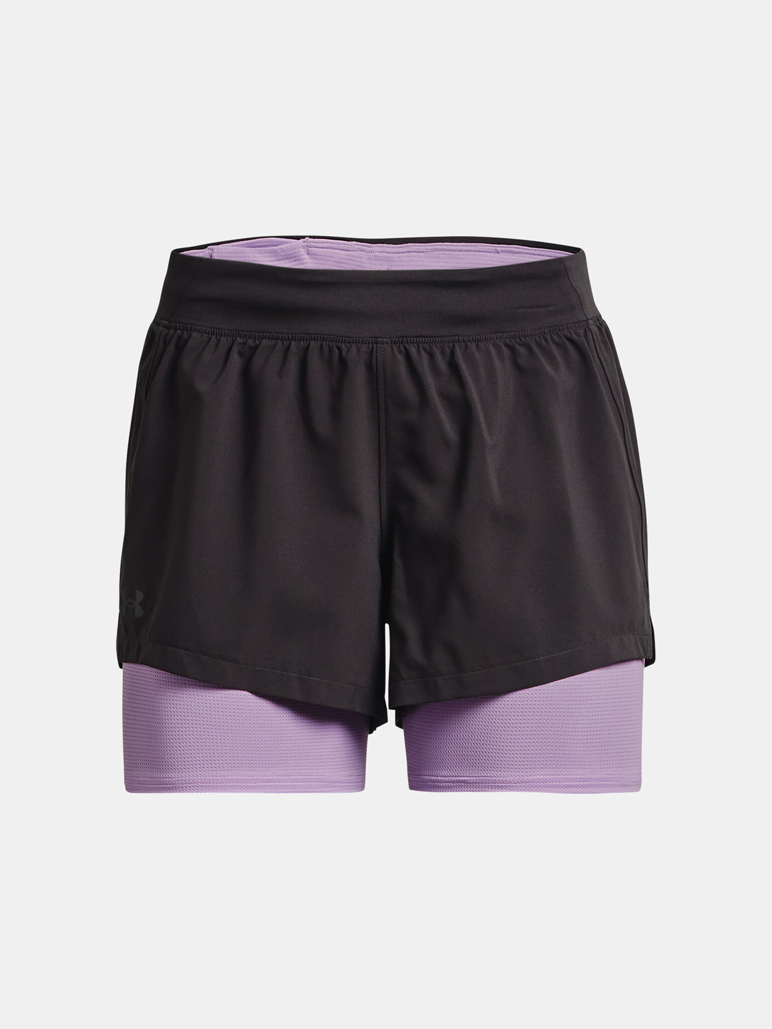 Under Armour UA Iso-Chill Run 2N1 Шорти Siv - Pepit.bg