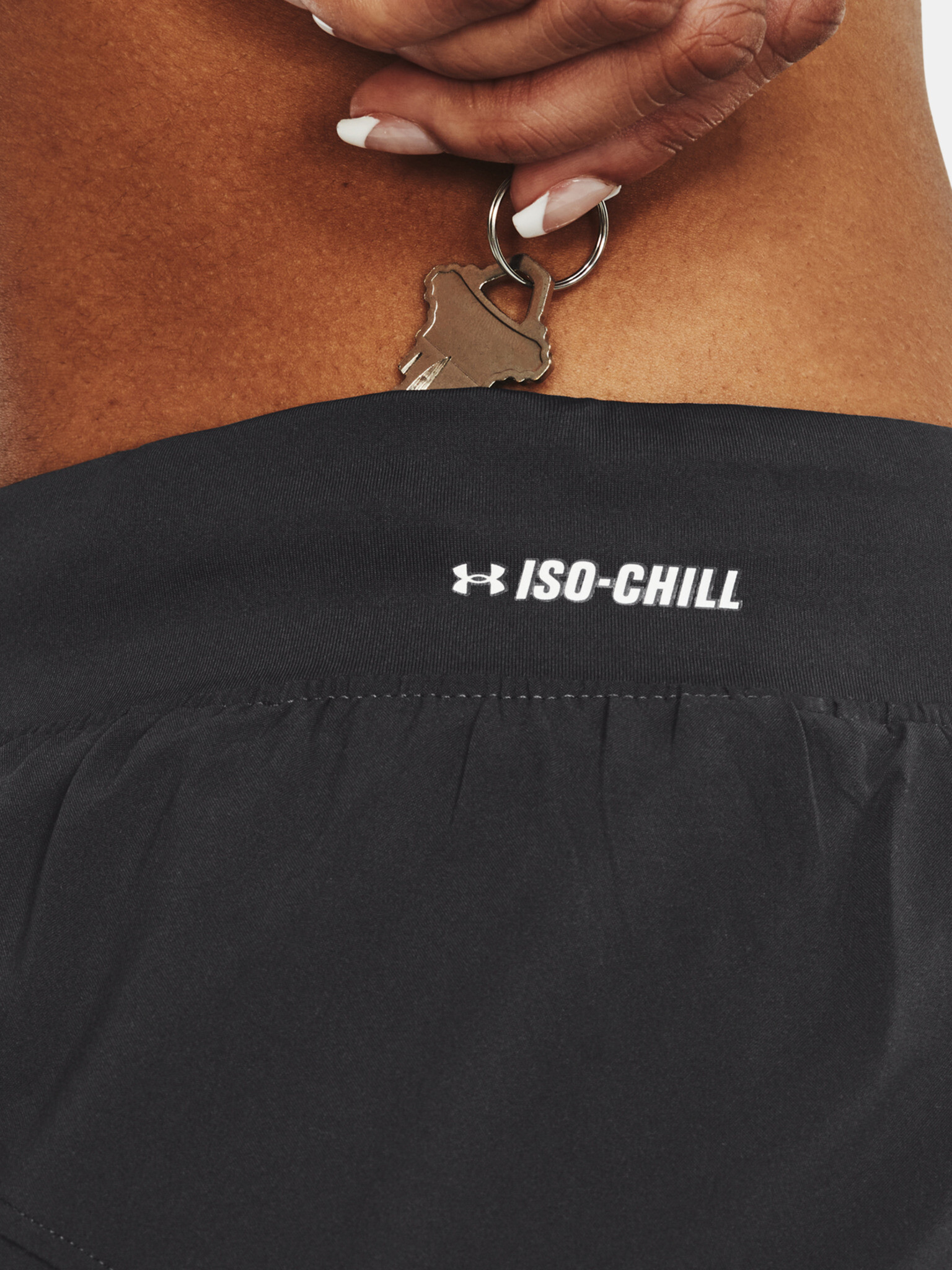 Under Armour UA Iso-Chill Run 2N1 Шорти Siv - Pepit.bg