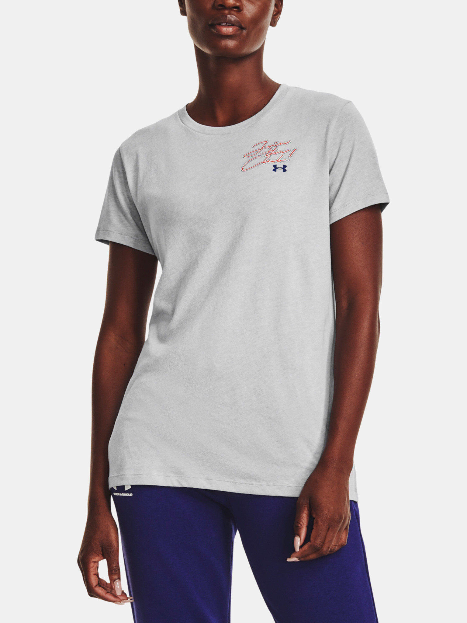 Under Armour UA Join The Club T-shirt Siv - Pepit.bg