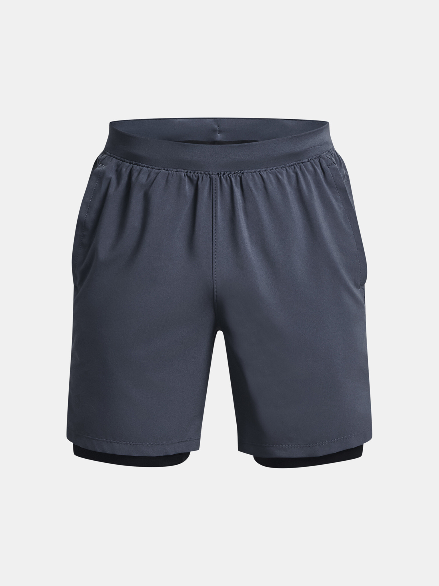 Under Armour UA Launch 7'' 2-In-1 Къси панталони Siv - Pepit.bg