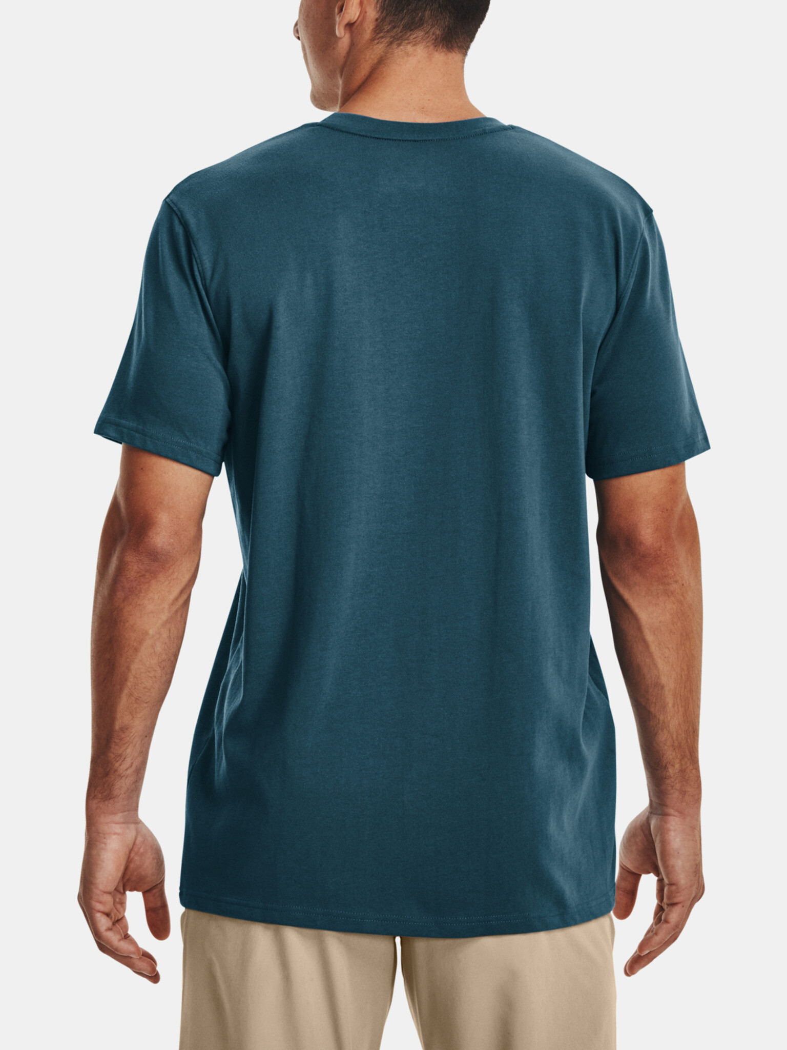 Under Armour UA Logo Emb Heavyweight SS T-shirt Sin - Pepit.bg
