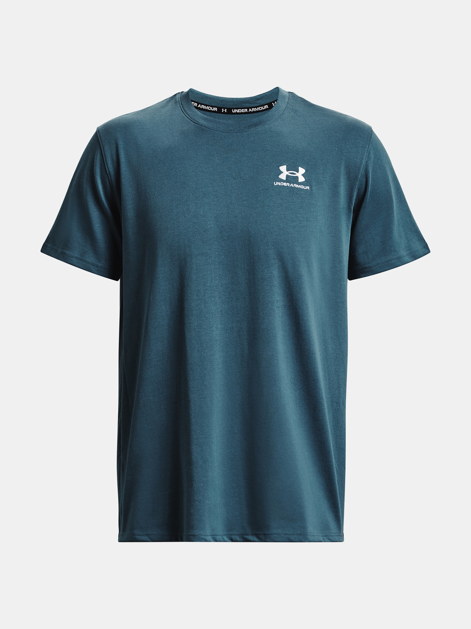 Under Armour UA Logo Emb Heavyweight SS T-shirt Sin - Pepit.bg