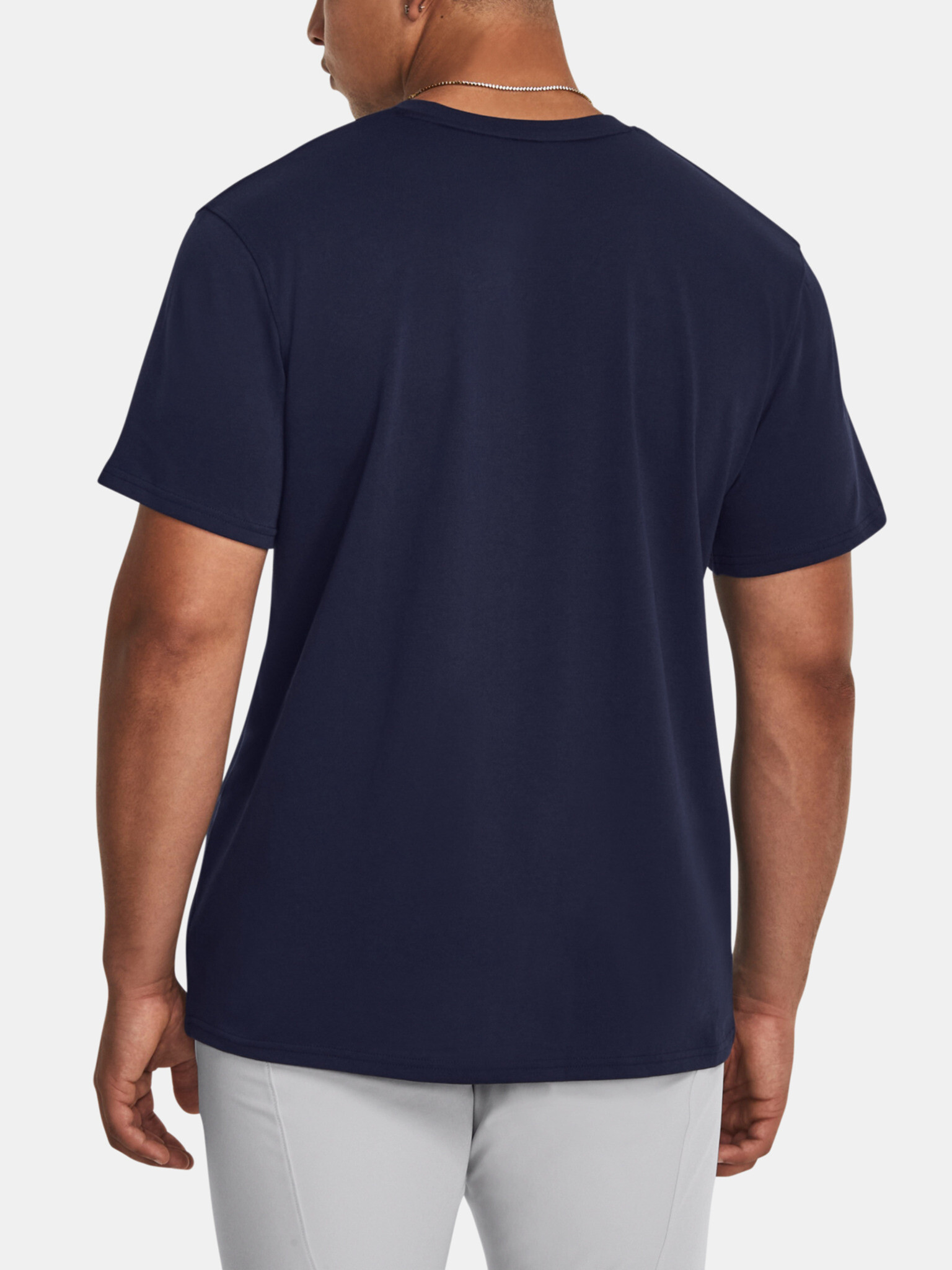 Under Armour UA M Logo EMB Heavyweight SS T-shirt Sin - Pepit.bg