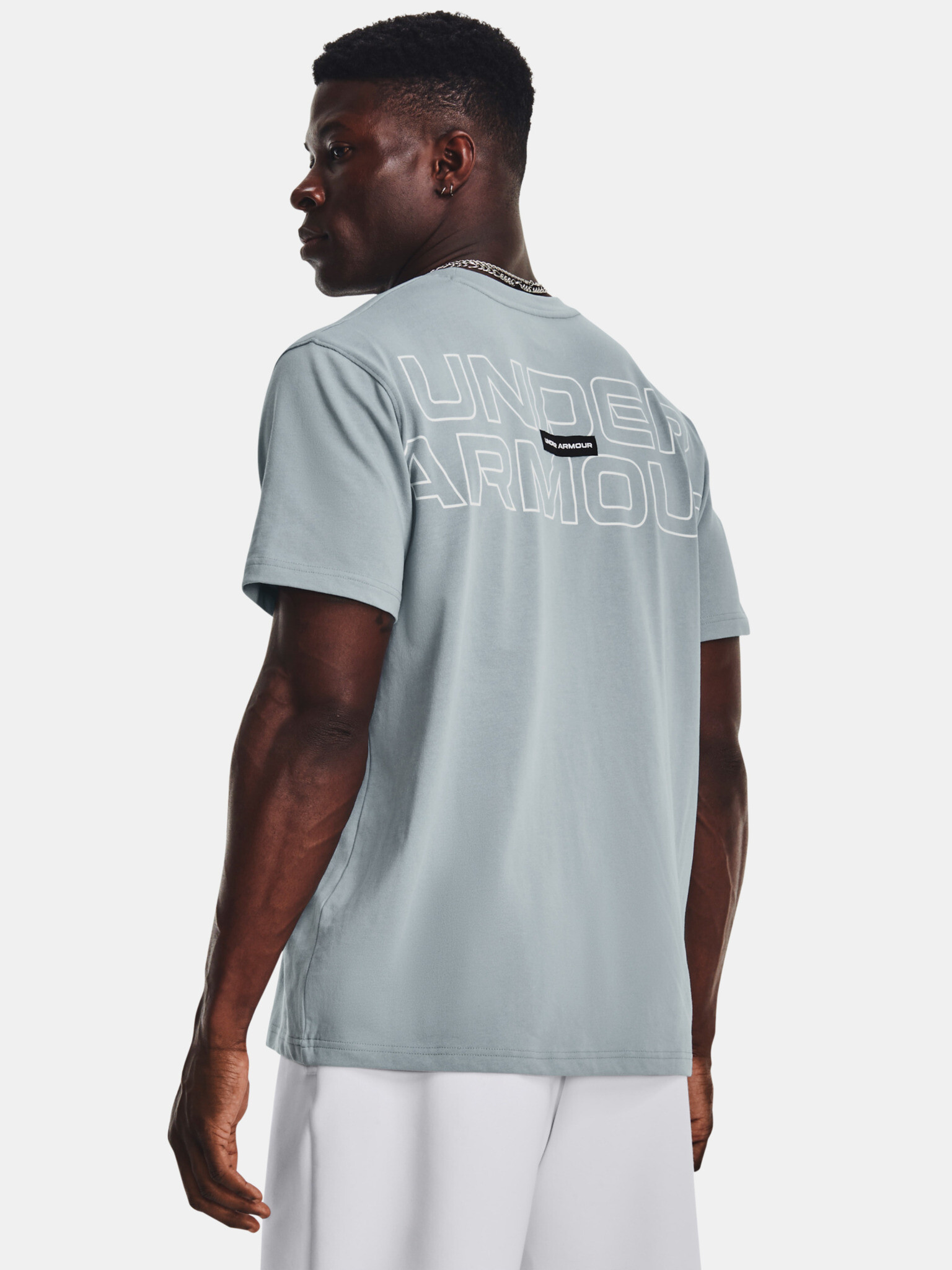 Under Armour UA Outline Heavyweight SS T-shirt Sin - Pepit.bg