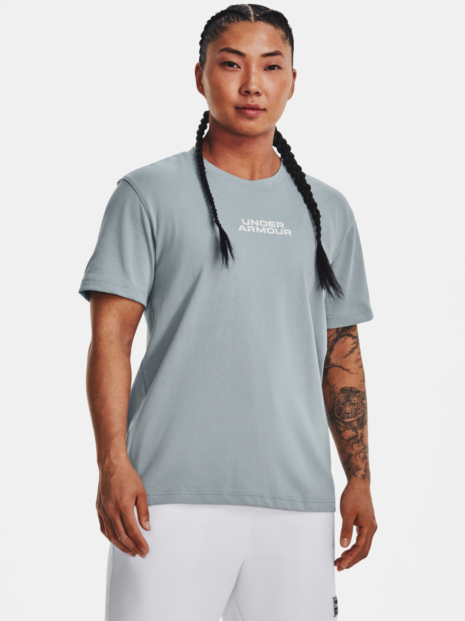 Under Armour UA Outline Heavyweight SS T-shirt Sin - Pepit.bg