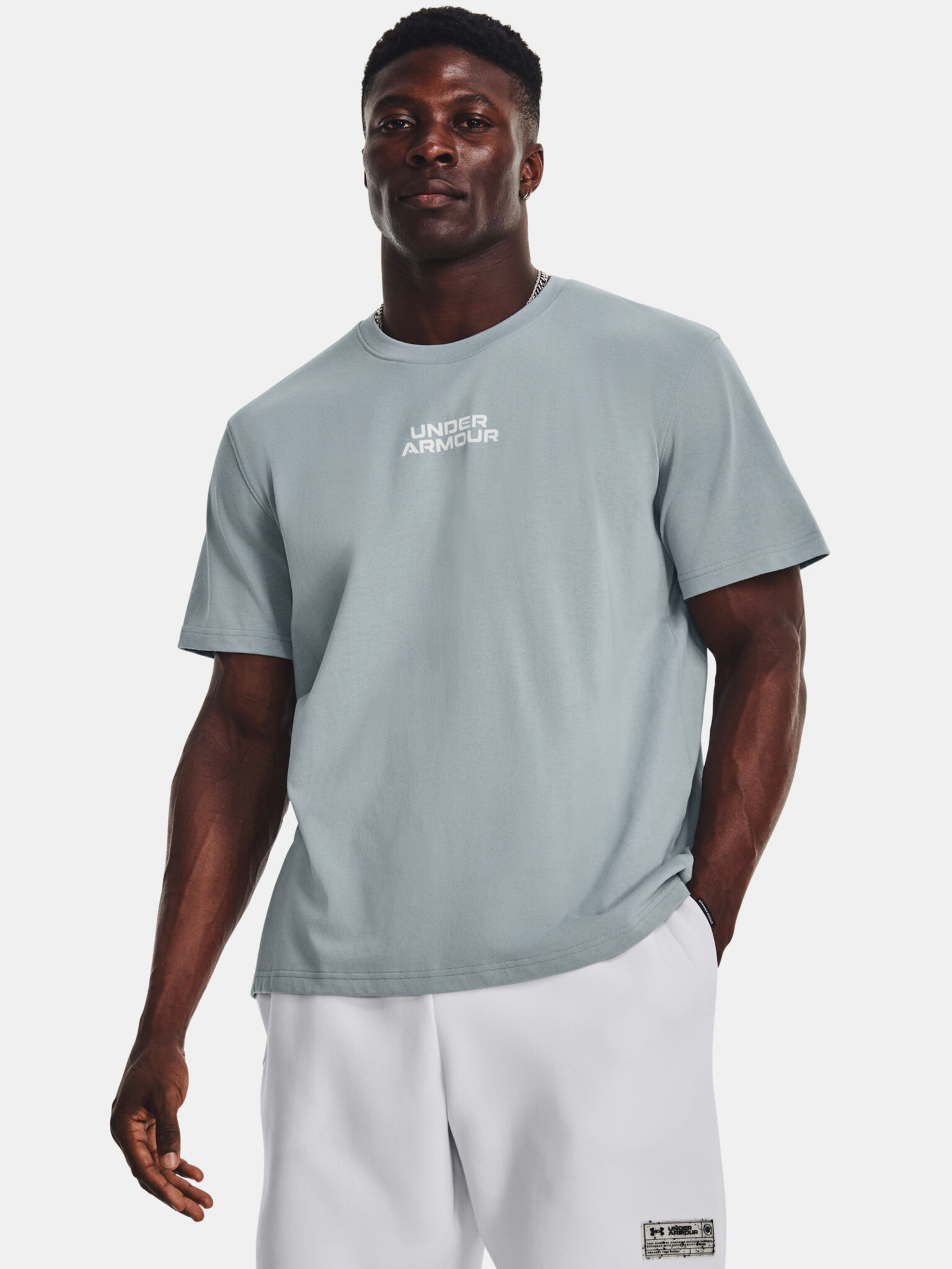 Under Armour UA Outline Heavyweight SS T-shirt Sin - Pepit.bg