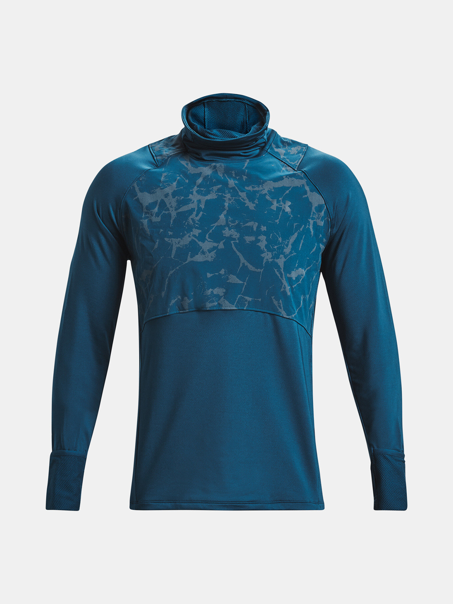 Under Armour UA OutRun The Cold Funnel T-shirt Sin - Pepit.bg