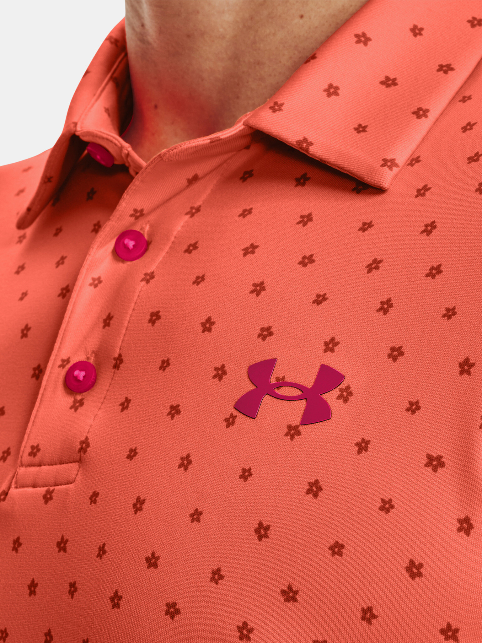 Under Armour UA Playoff Polo 2.0 Поло тениска Oranzhev - Pepit.bg