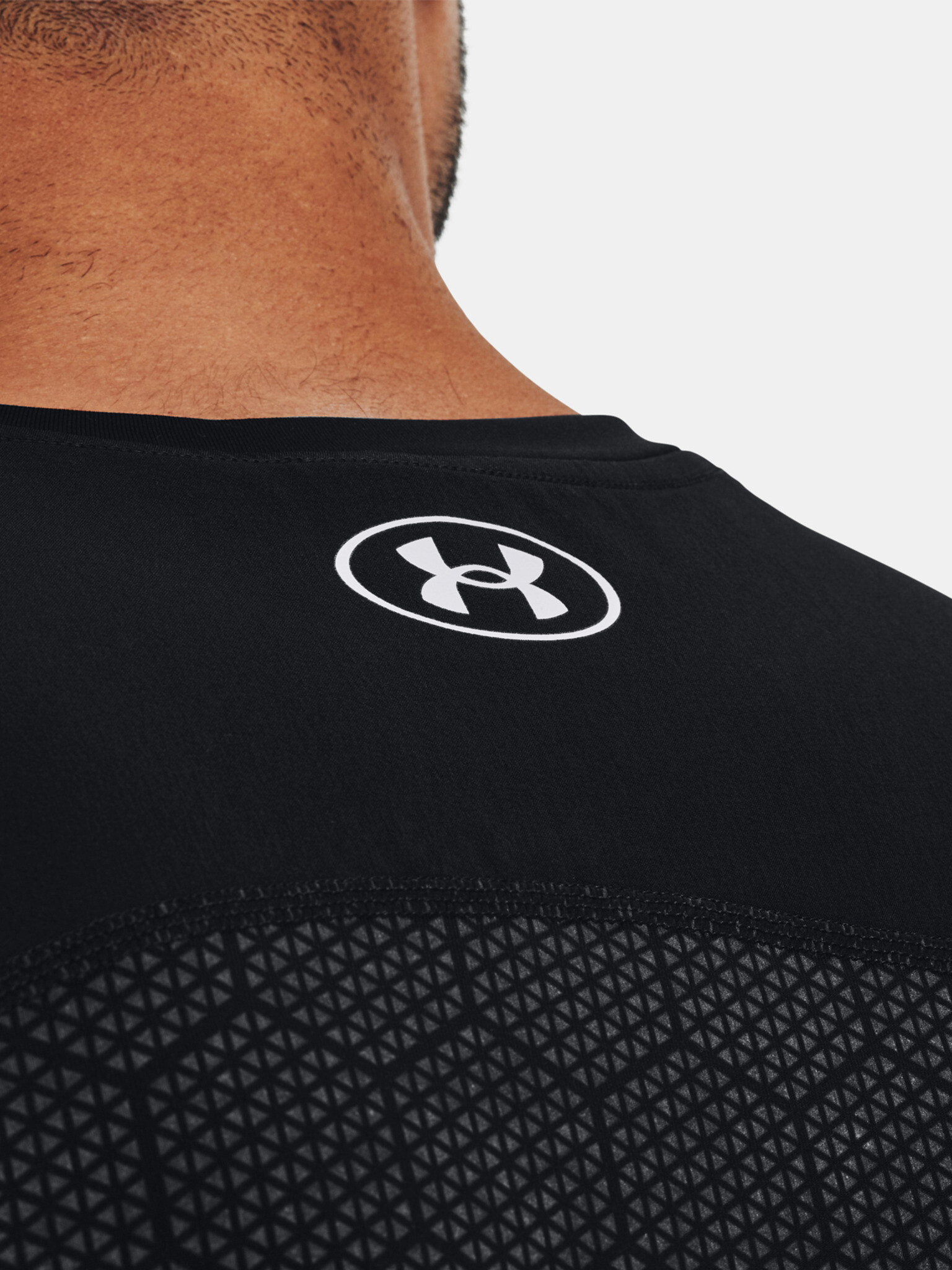 Under Armour UA Project Rock ArmourPrnt Ftd Tk Потник Cheren - Pepit.bg