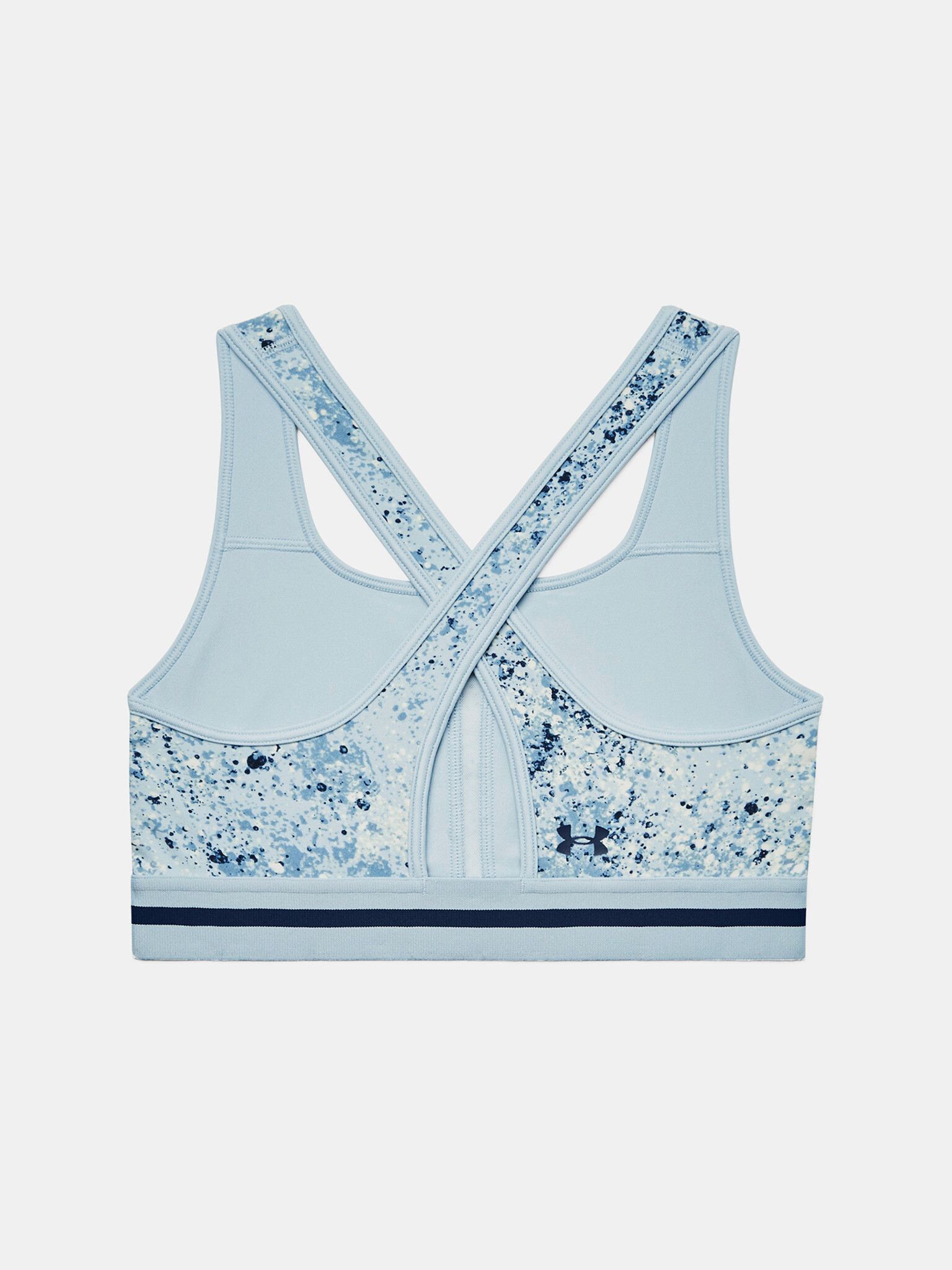 Under Armour UA Project Rock Bra Printed Cпортен Сутиен Sin - Pepit.bg