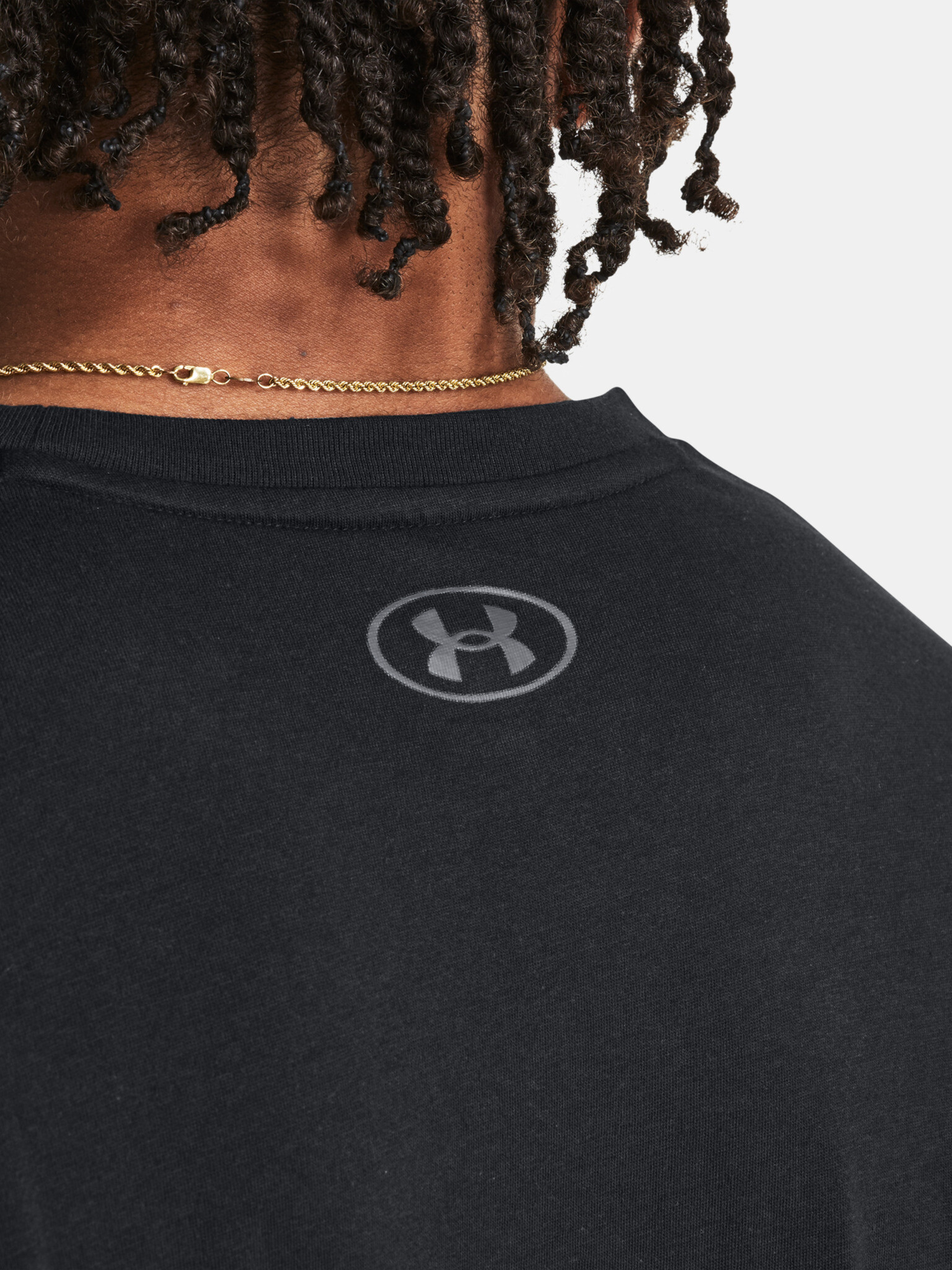 Under Armour UA Project Rock Brahma Bull SS T-shirt Cheren - Pepit.bg