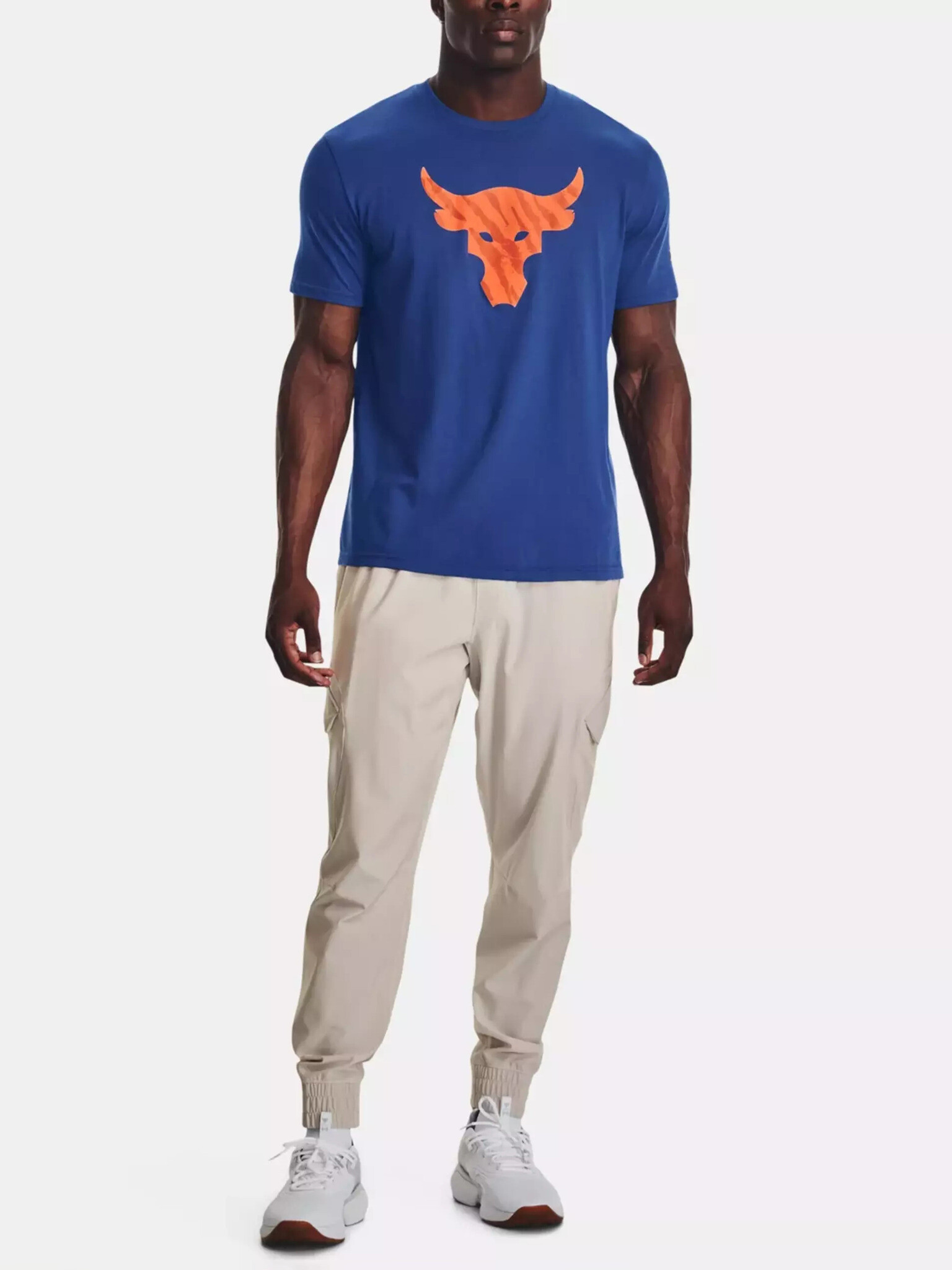 Under Armour UA Project Rock Brahma Bull T-shirt Sin - Pepit.bg