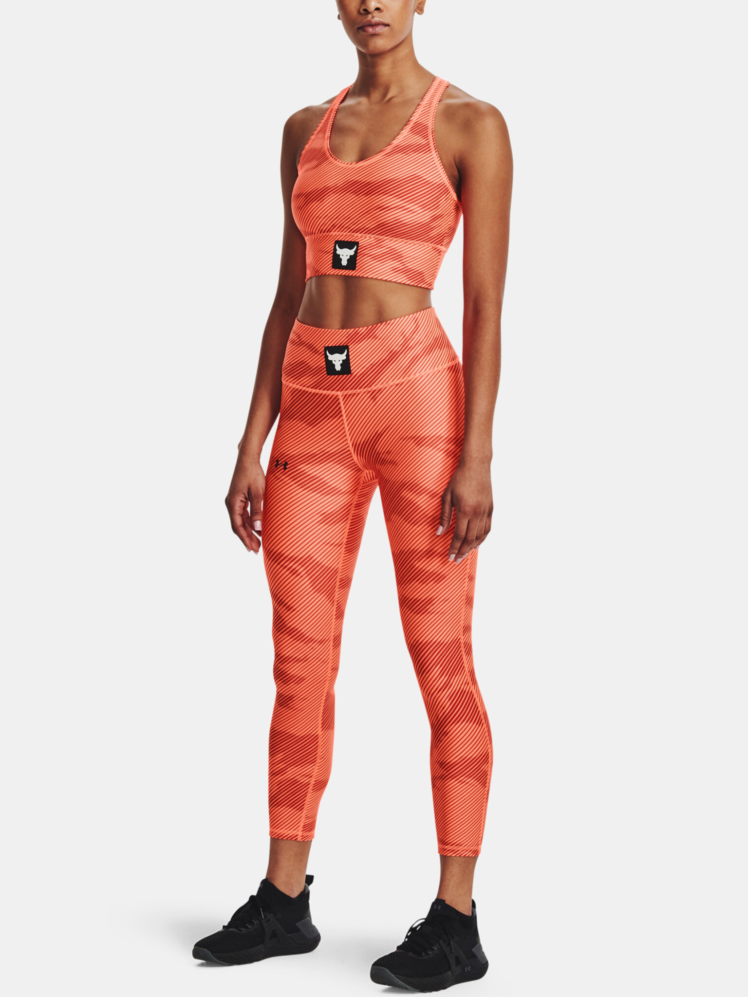 Under Armour UA Project Rock HG Ankle Клин Oranzhev - Pepit.bg