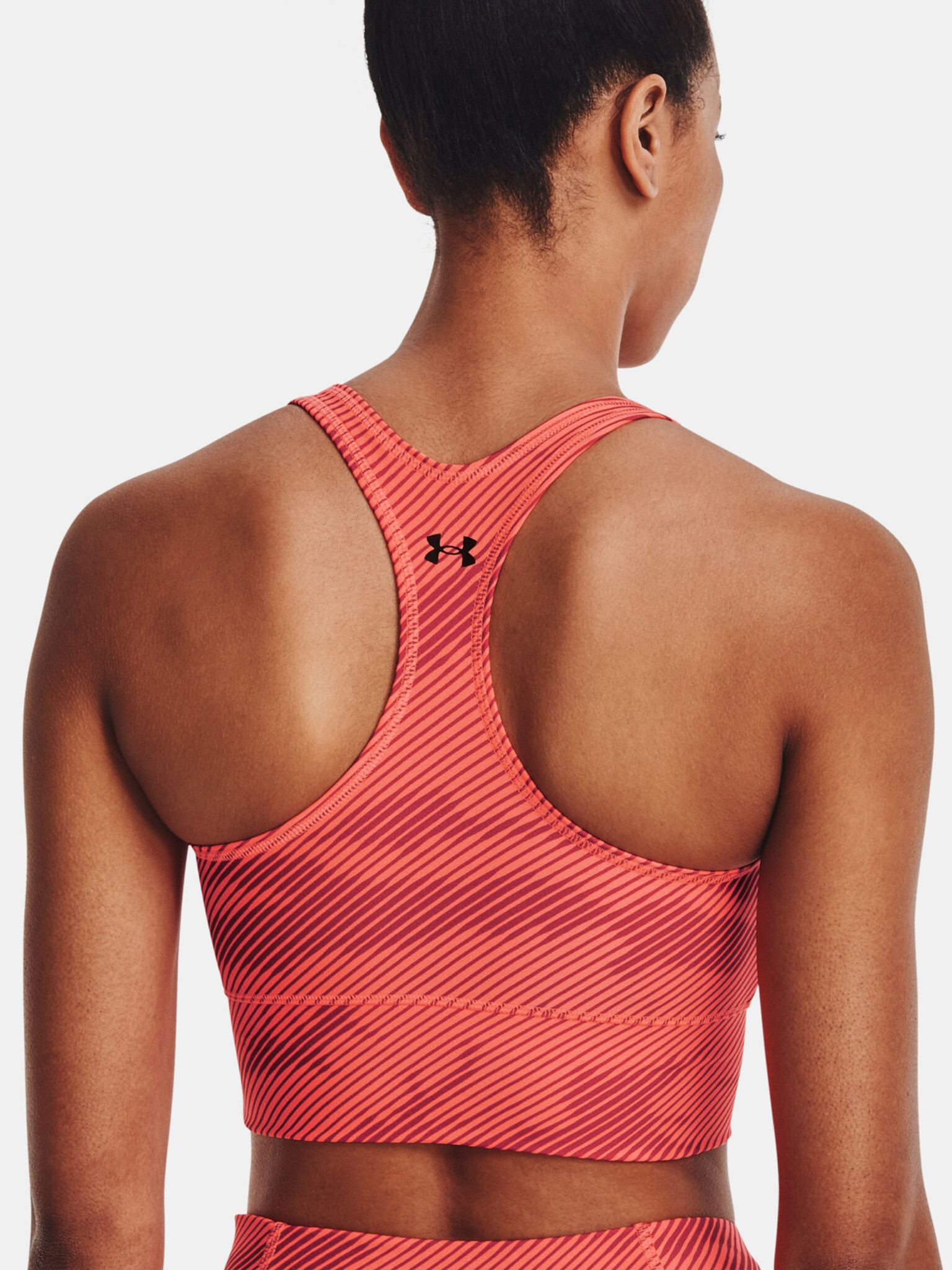 Under Armour UA Project Rock HG Bra Сутиен Oranzhev - Pepit.bg