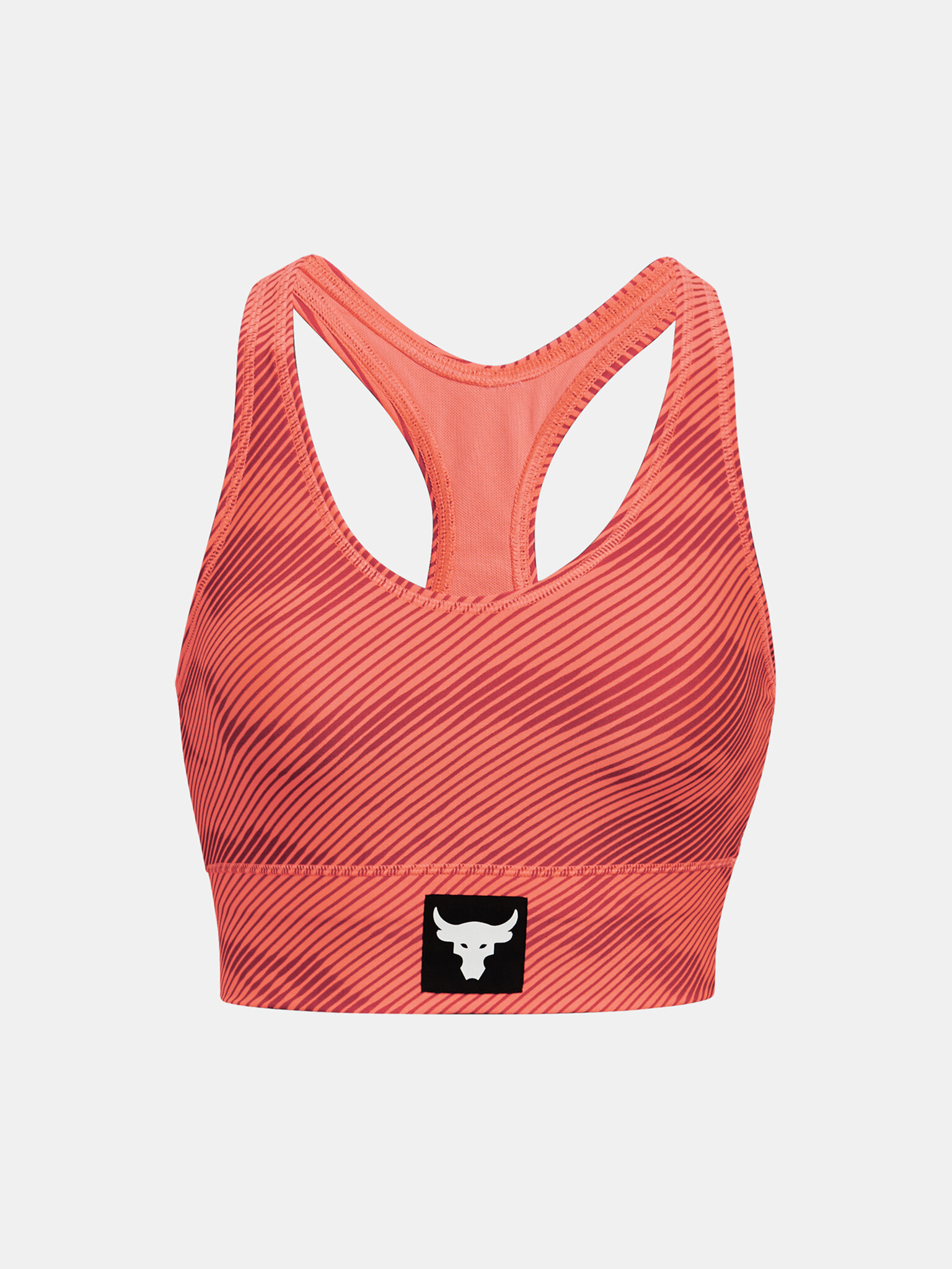 Under Armour UA Project Rock HG Bra Сутиен Oranzhev - Pepit.bg