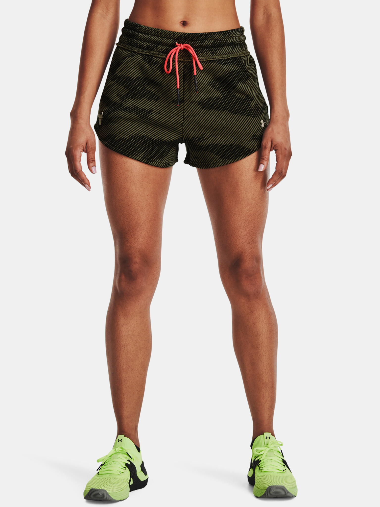 Under Armour UA Project Rock Print Шорти Zelen - Pepit.bg