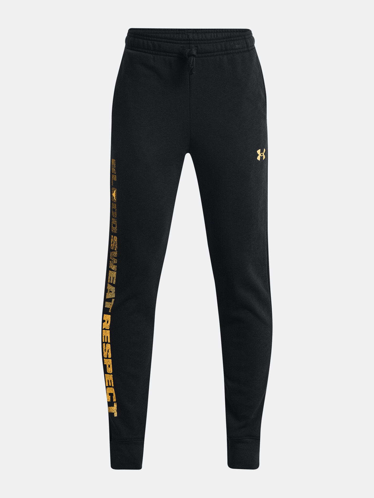 Under Armour UA Project Rock Rival Fleece Долнище детско Cheren - Pepit.bg