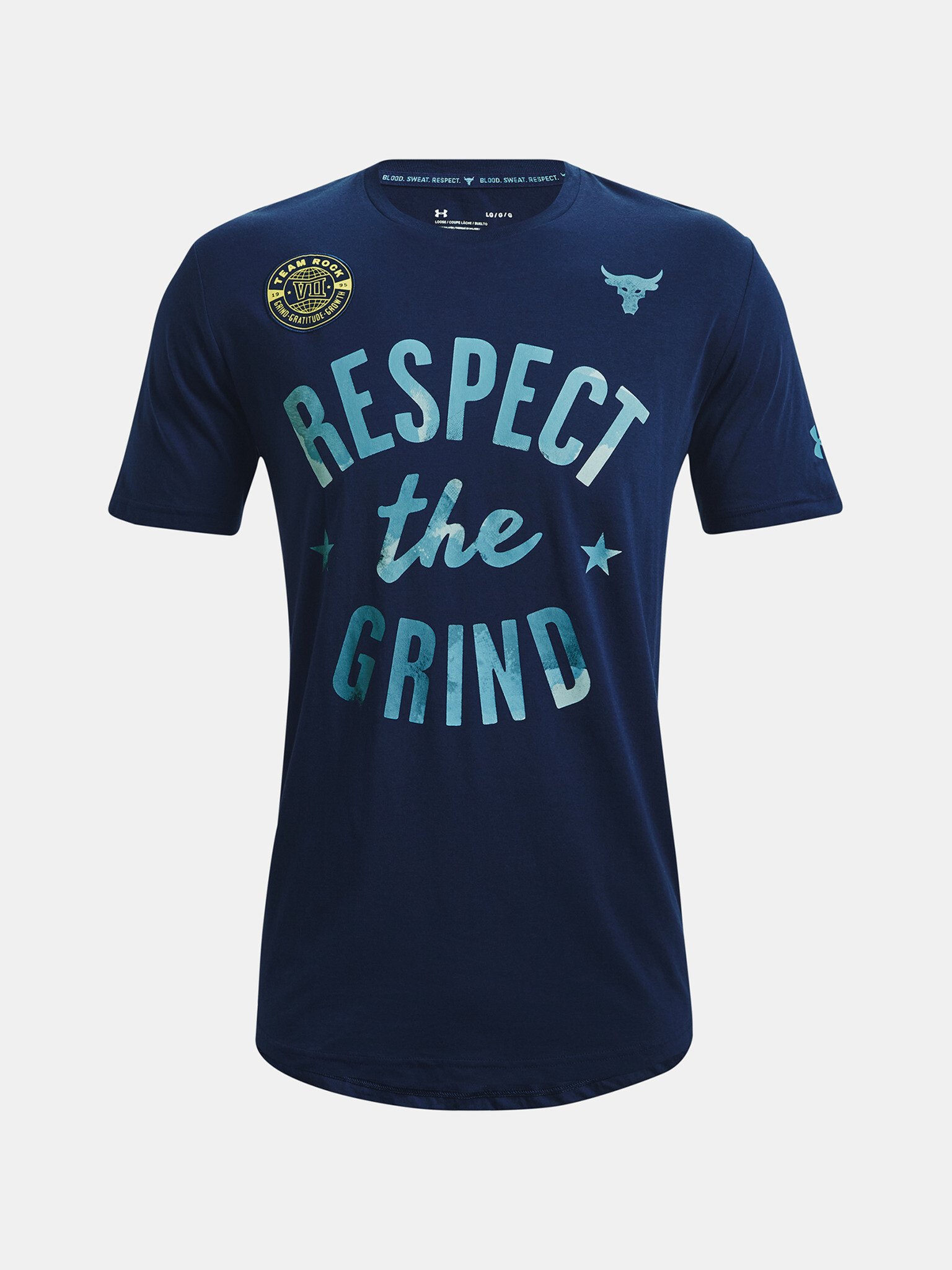 Under Armour UA Project Rock The Grind SS Тениска Sin - Pepit.bg