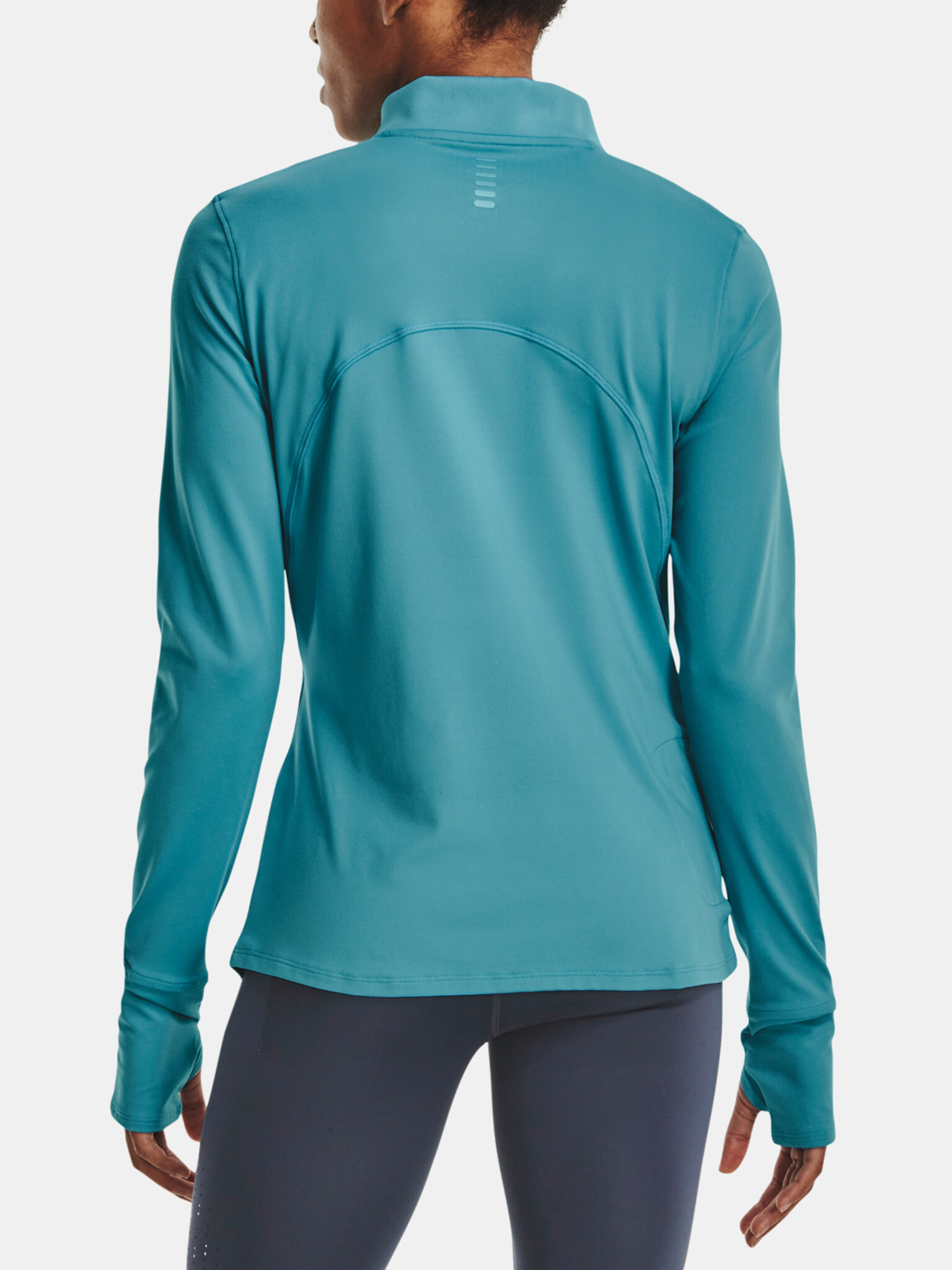 Under Armour UA Qualifier Run 2.0 1/2 Zip-BLU T-shirt Sin - Pepit.bg