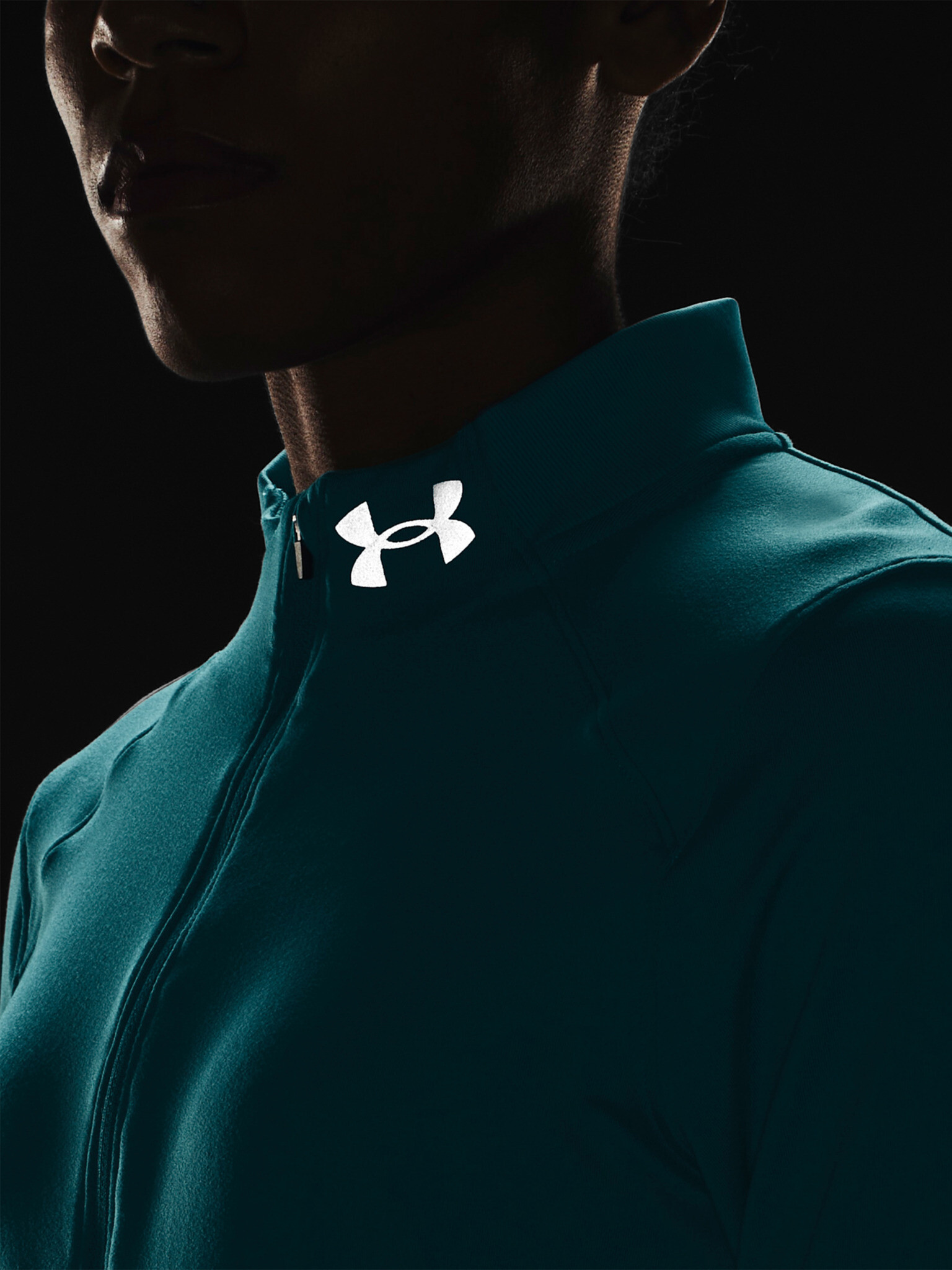 Under Armour UA Qualifier Run 2.0 1/2 Zip-BLU T-shirt Sin - Pepit.bg